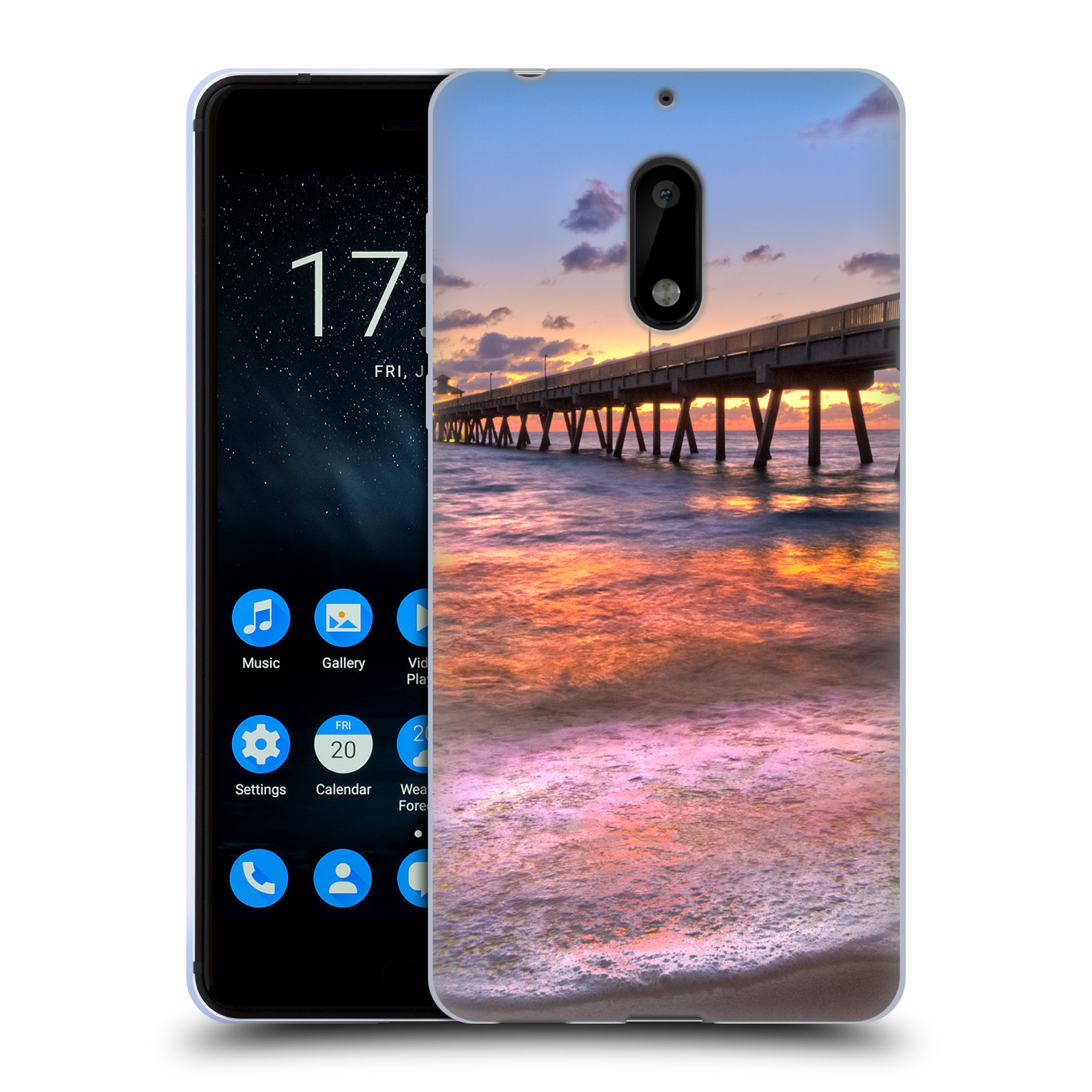 OFFICIAL CELEBRATE LIFE GALLERY BEACHES GEL CASE FOR NOKIA PHONES 1 - Picture 14 of 23