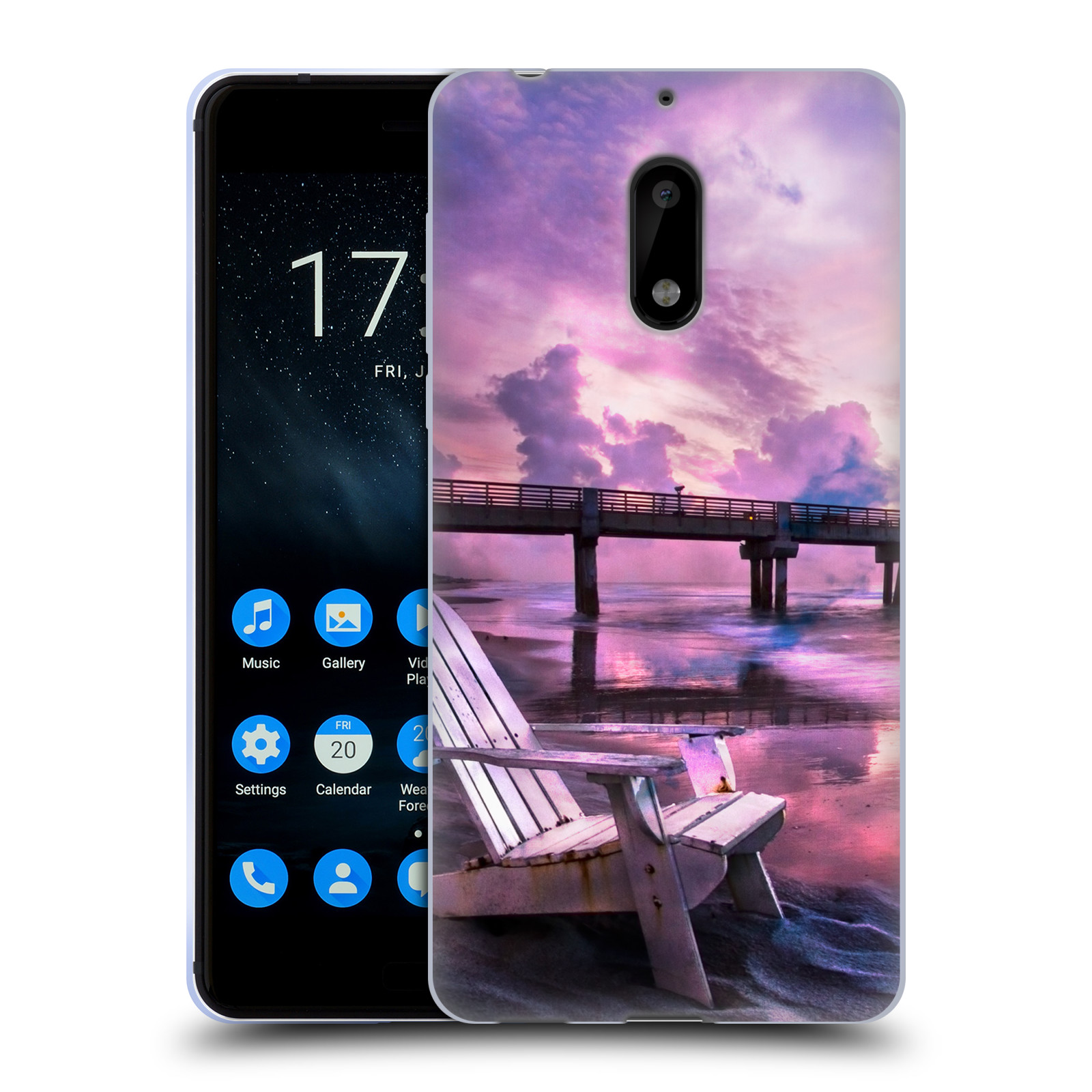 OFFICIAL CELEBRATE LIFE GALLERY BEACHES GEL CASE FOR NOKIA PHONES 1 - Picture 15 of 23