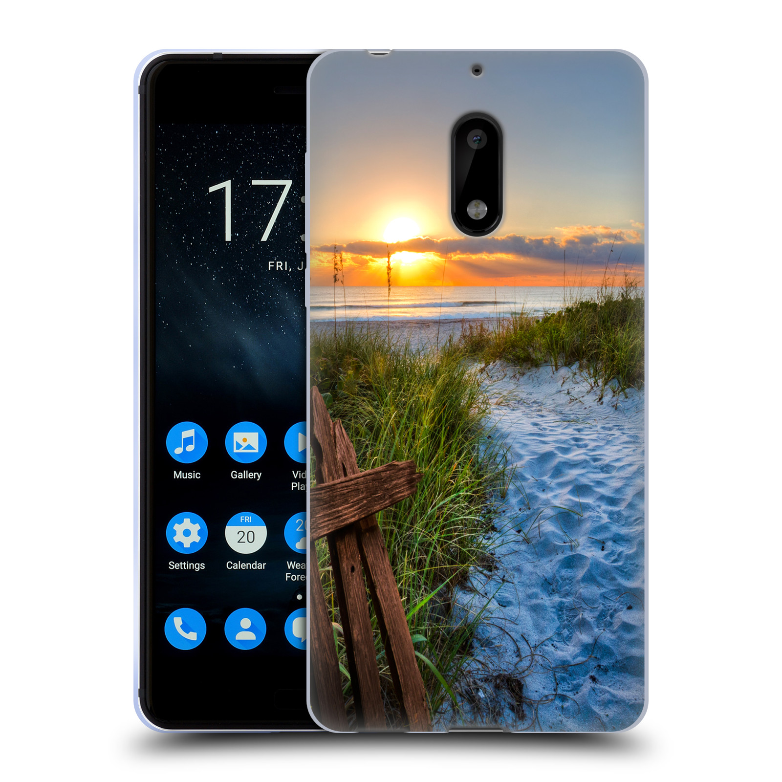 OFFICIAL CELEBRATE LIFE GALLERY BEACHES GEL CASE FOR NOKIA PHONES 1 - Picture 16 of 23