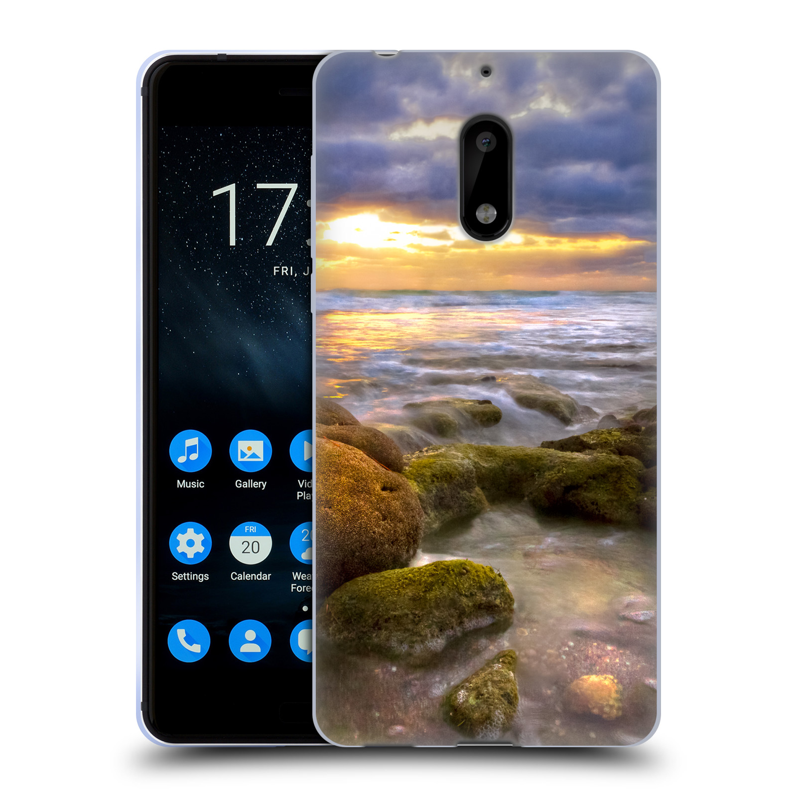 OFFICIAL CELEBRATE LIFE GALLERY BEACHES GEL CASE FOR NOKIA PHONES 1 - Picture 19 of 23