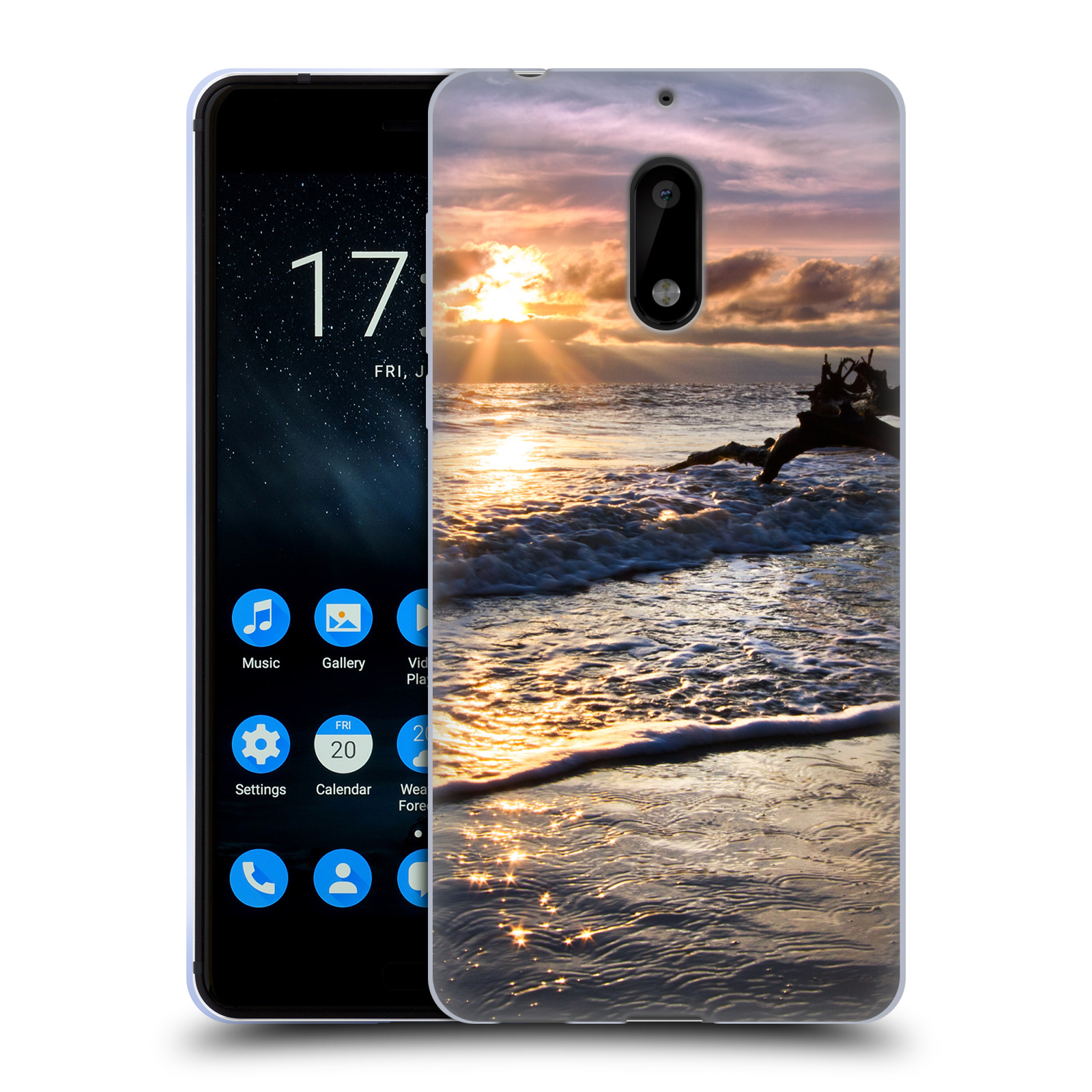 OFFICIAL CELEBRATE LIFE GALLERY BEACHES GEL CASE FOR NOKIA PHONES 1 - Picture 18 of 23