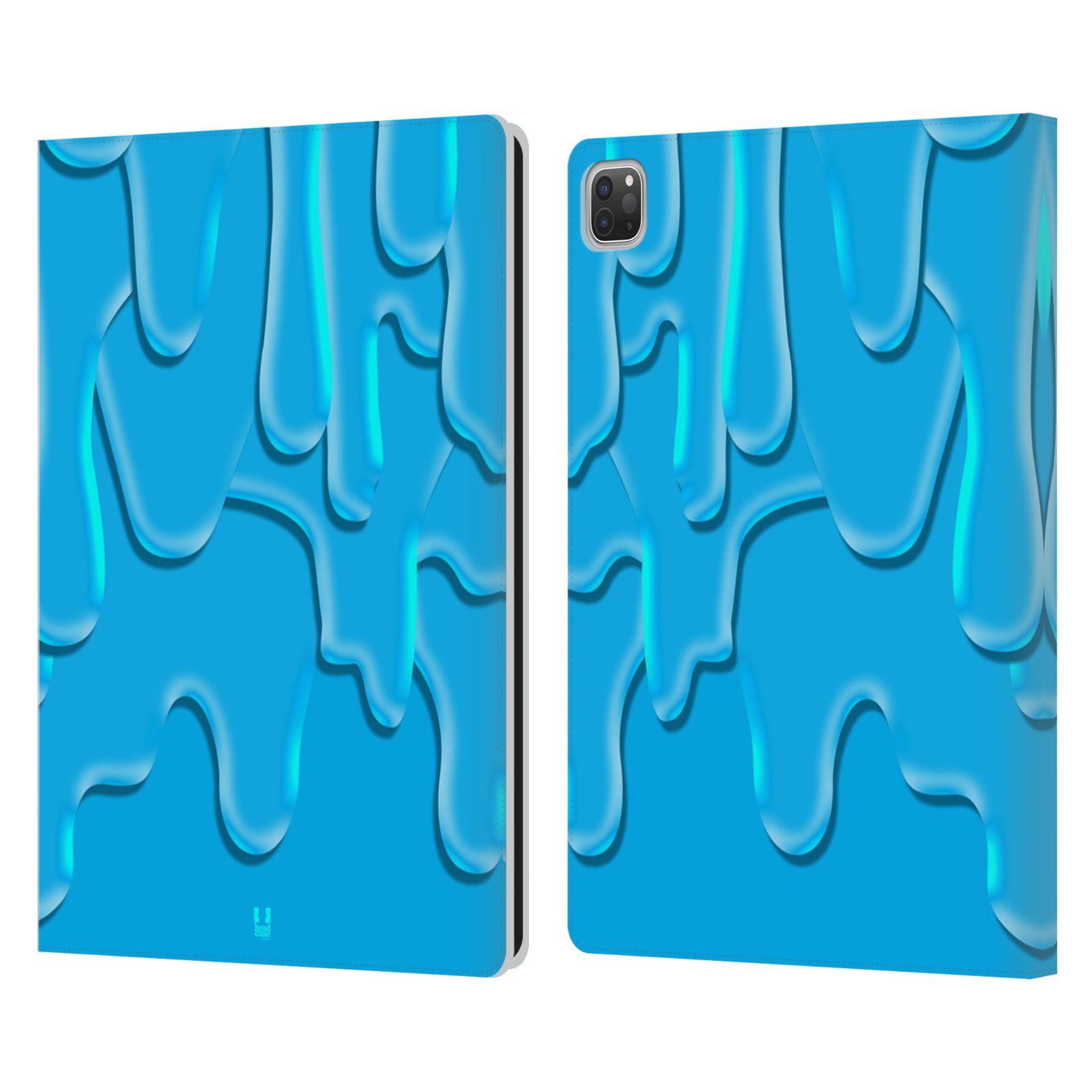HEAD CASE DESIGNS CMYK MELTDOWN LEATHER BOOK WALLET CASE COVER FOR APPLE iPAD - Picture 9 of 11