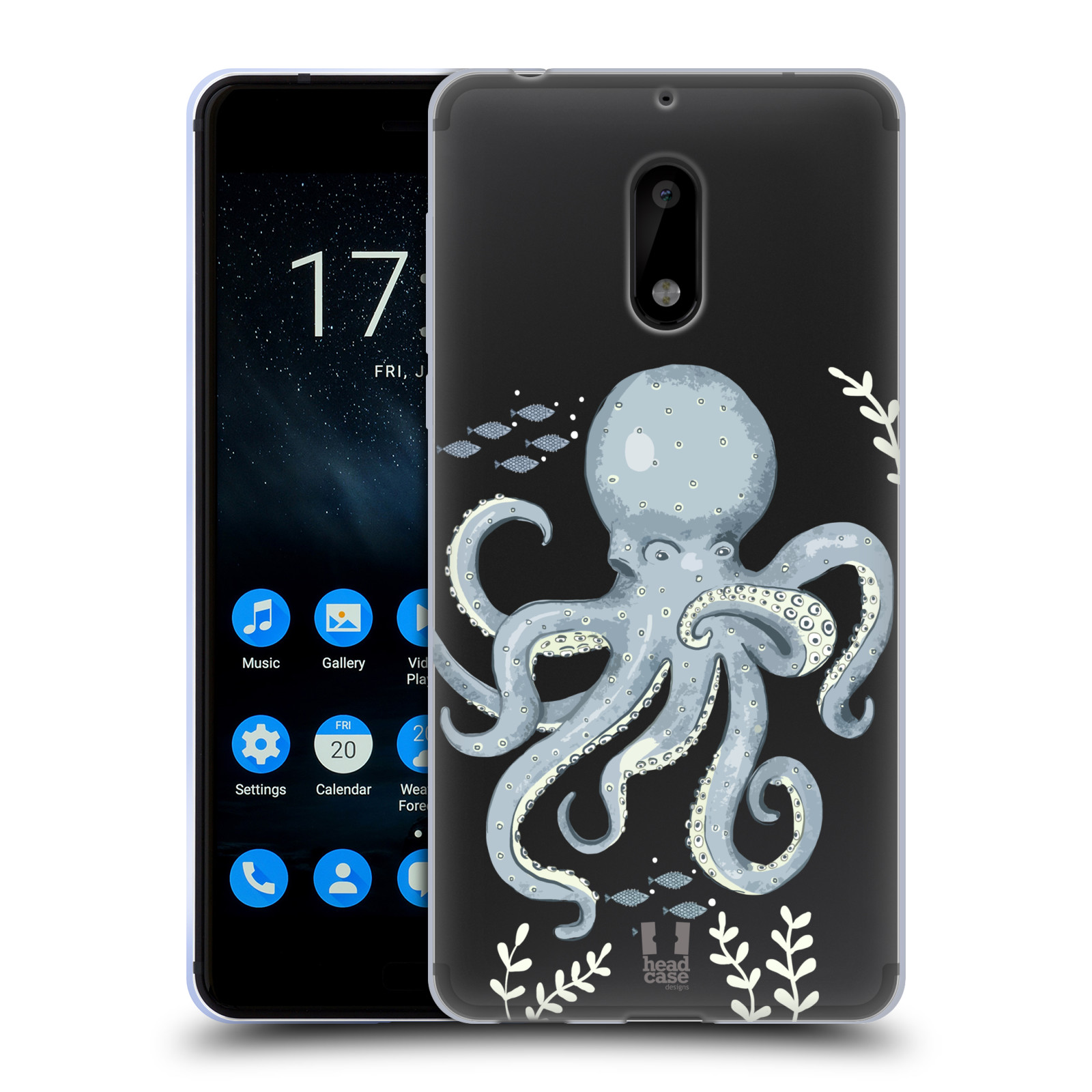 HEAD CASE DESIGNS COASTAL ART SOFT GEL CASE FOR NOKIA PHONES 1