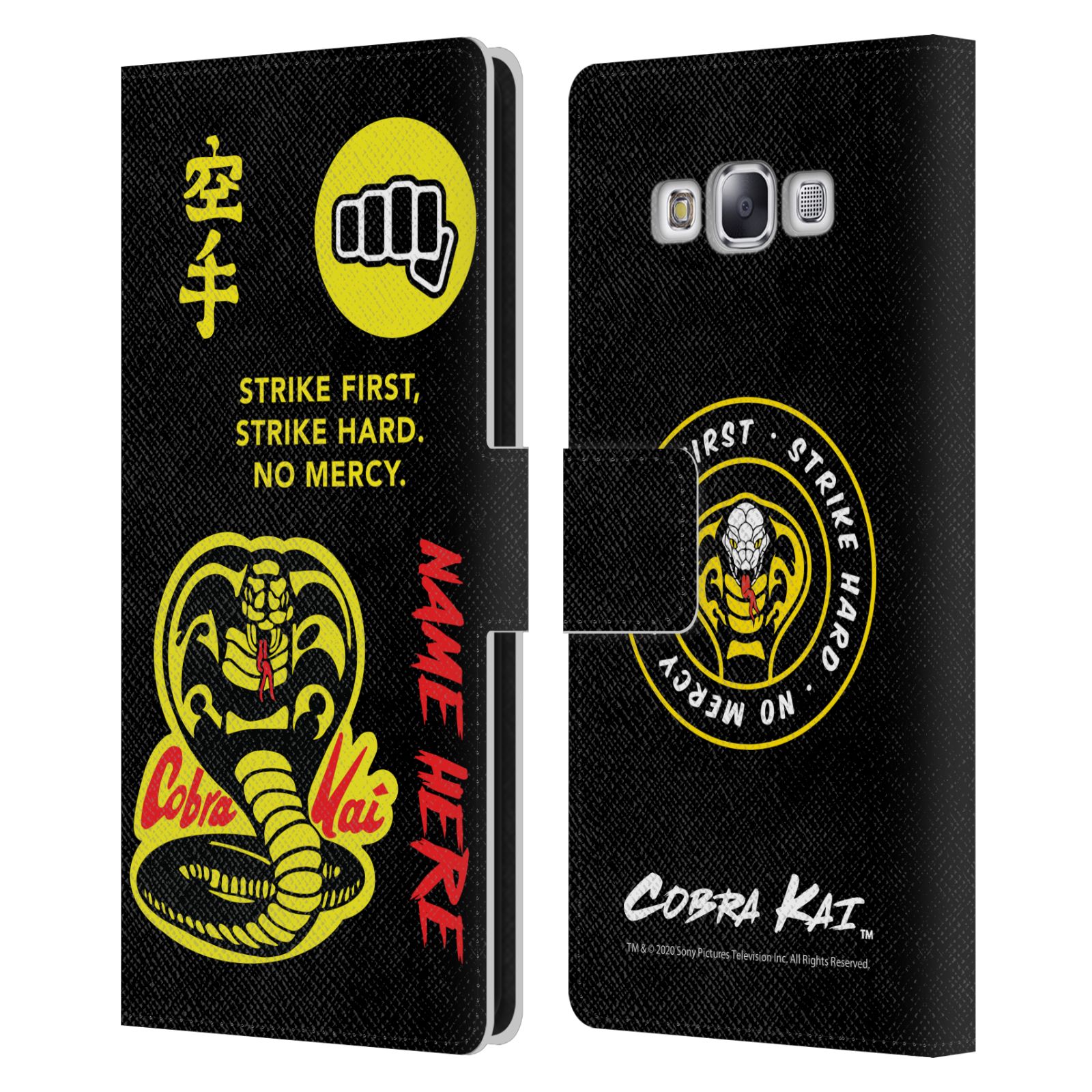 CUSTOM CUSTOMIZED PERSONALIZED COBRA KAI ART LEATHER BOOK CASE FOR GOOGLE  PHONES