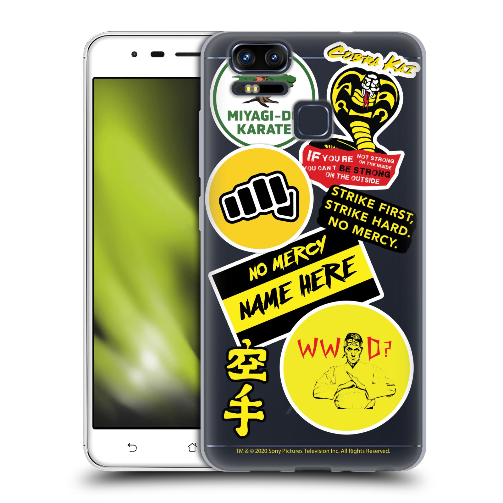 CUSTOM CUSTOMISED PERSONALISED COBRA KAI ART GEL CASE FOR ASUS ZENFONE PHONES - Picture 7 of 7