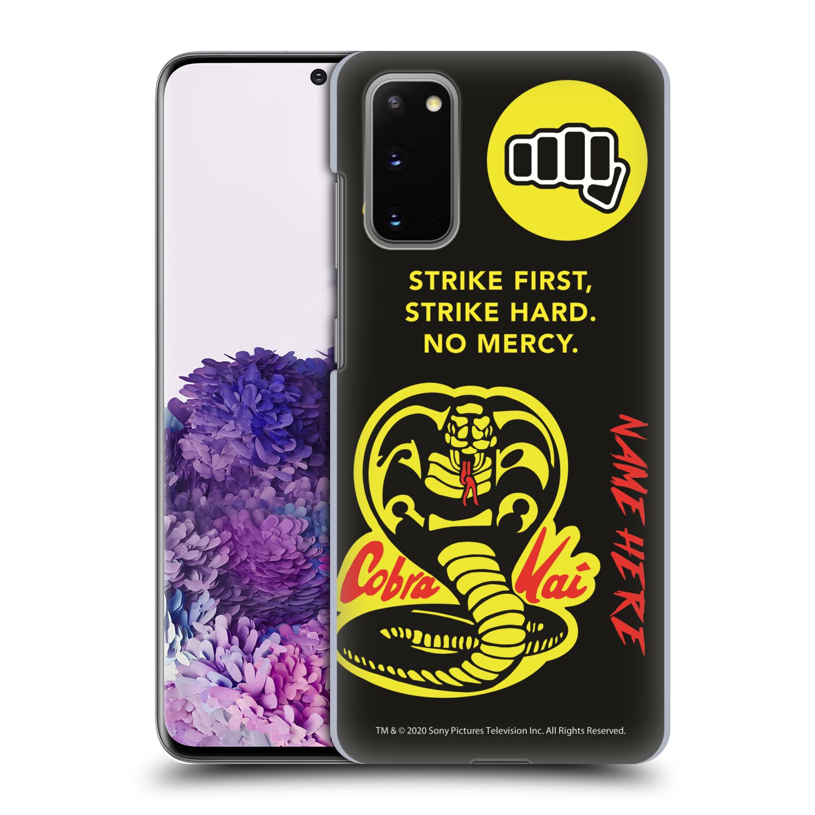 CUSTOM CUSTOMIZED PERSONALIZED COBRA KAI ART HARD BACK CASE FOR SAMSUNG PHONES 1