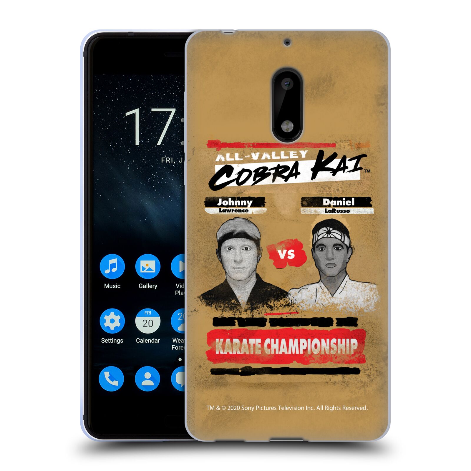 OFFICIAL COBRA KAI GRAPHICS 2 GEL CASE FOR NOKIA PHONES 1 IBBY