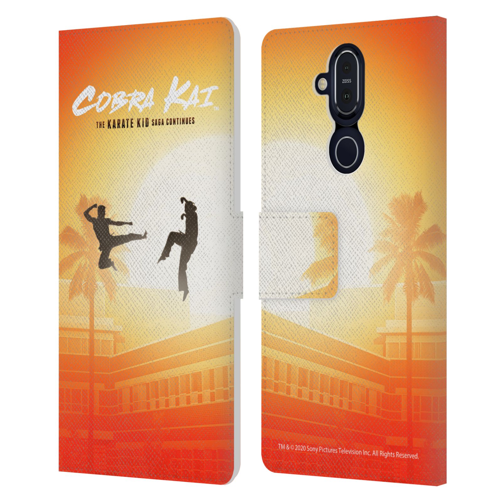 OFFICIAL COBRA KAI GRAPHICS LEATHER BOOK WALLET CASE FOR MICROSOFT NOKIA PHONES - Picture 9 of 15