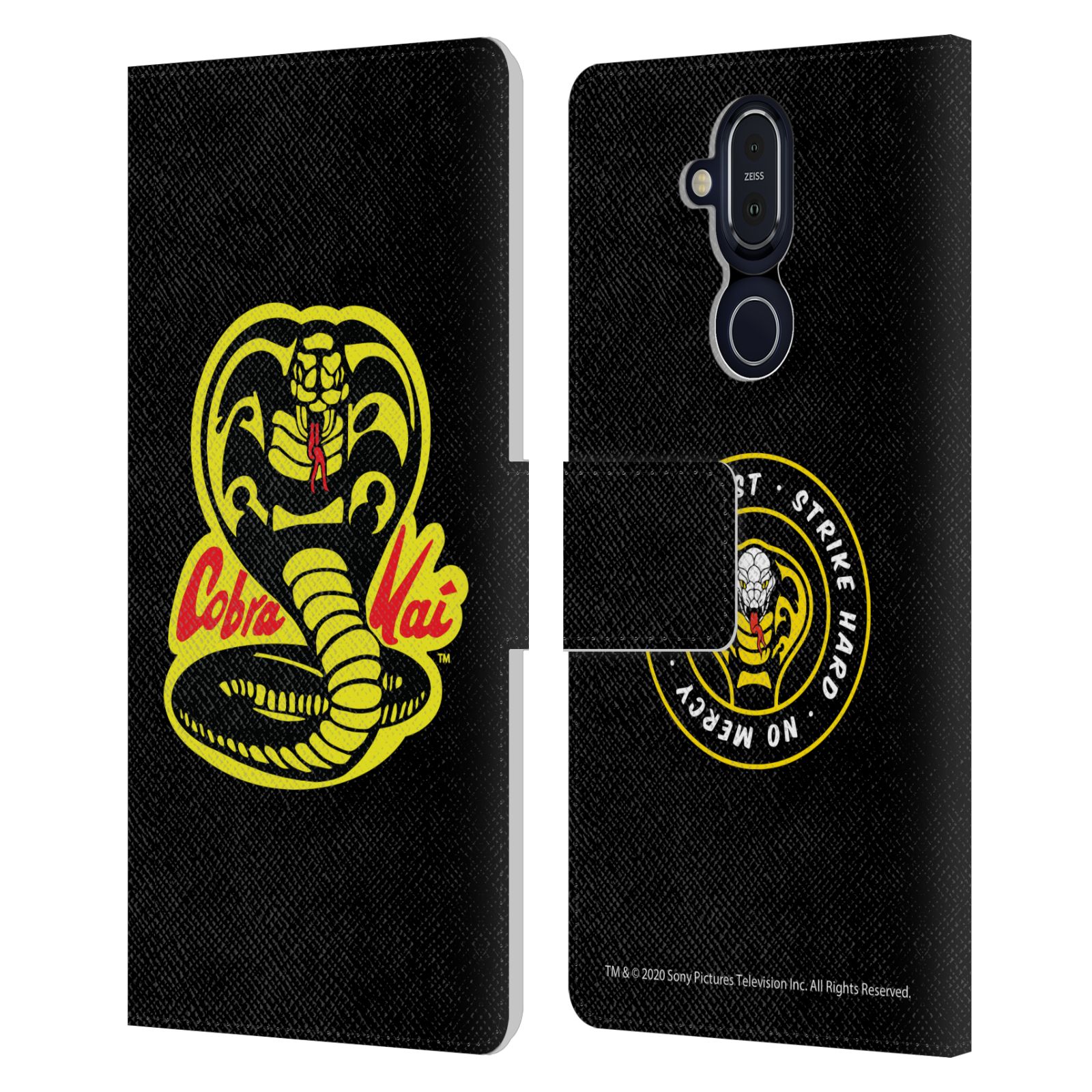 OFFICIAL COBRA KAI GRAPHICS LEATHER BOOK WALLET CASE FOR MICROSOFT NOKIA PHONES - Picture 11 of 15