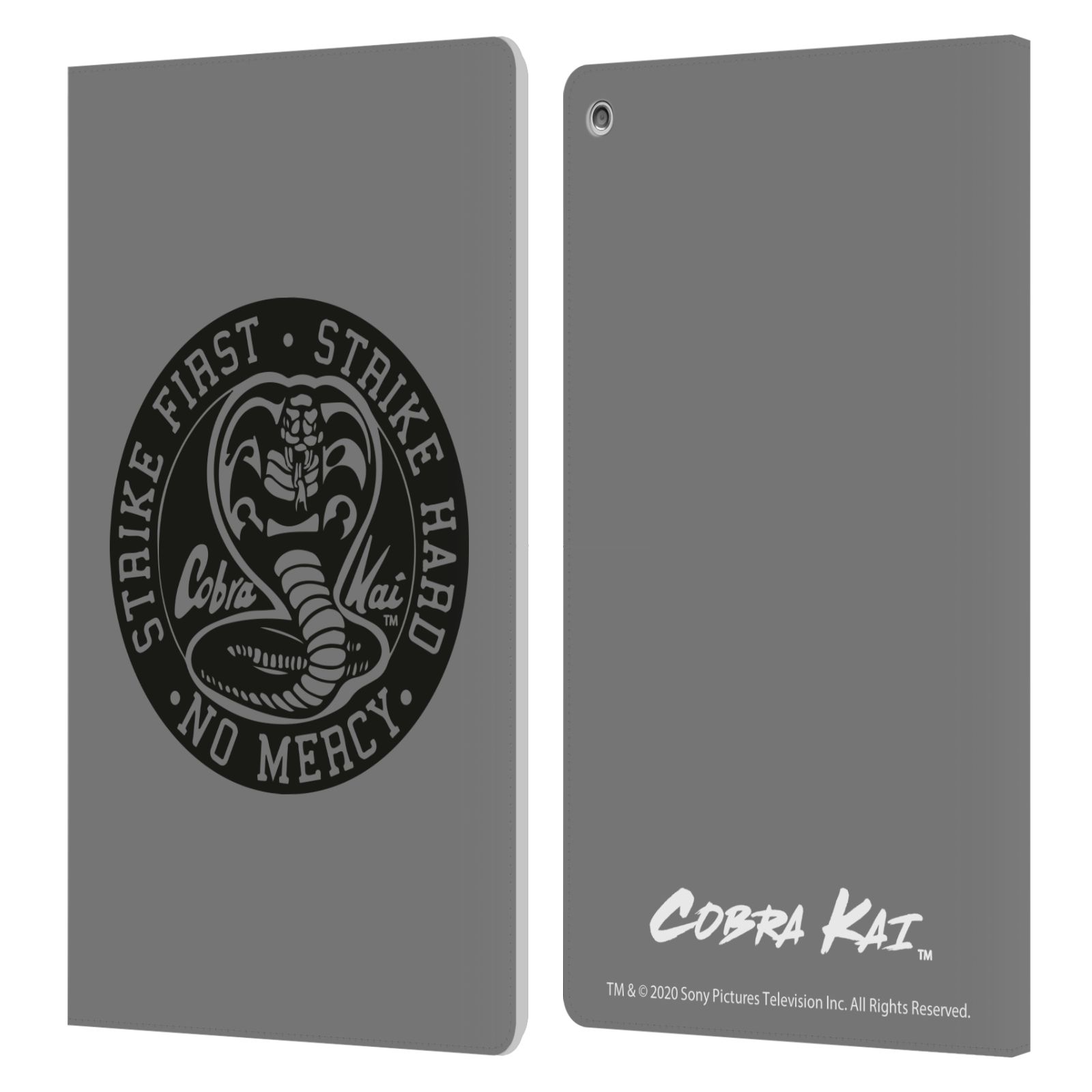 OFFICIAL COBRA KAI GRAPHICS LEATHER BOOK WALLET CASE COVER FOR AMAZON FIRE - Picture 15 of 15
