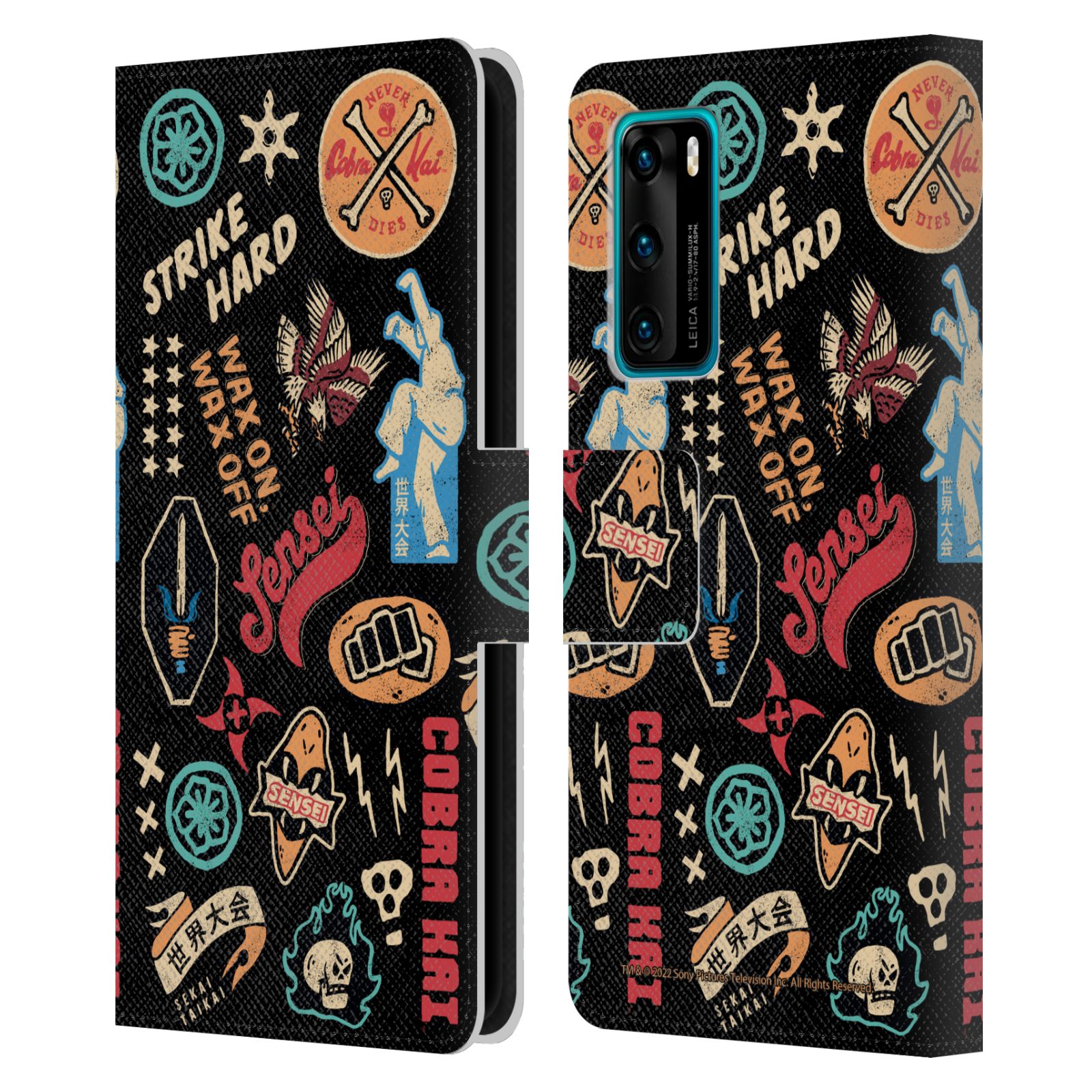 OFFICIAL COBRA KAI SEASON 5 KEY ART LEATHER BOOK WALLET CASE FOR HUAWEI PHONES 4 - Picture 9 of 12