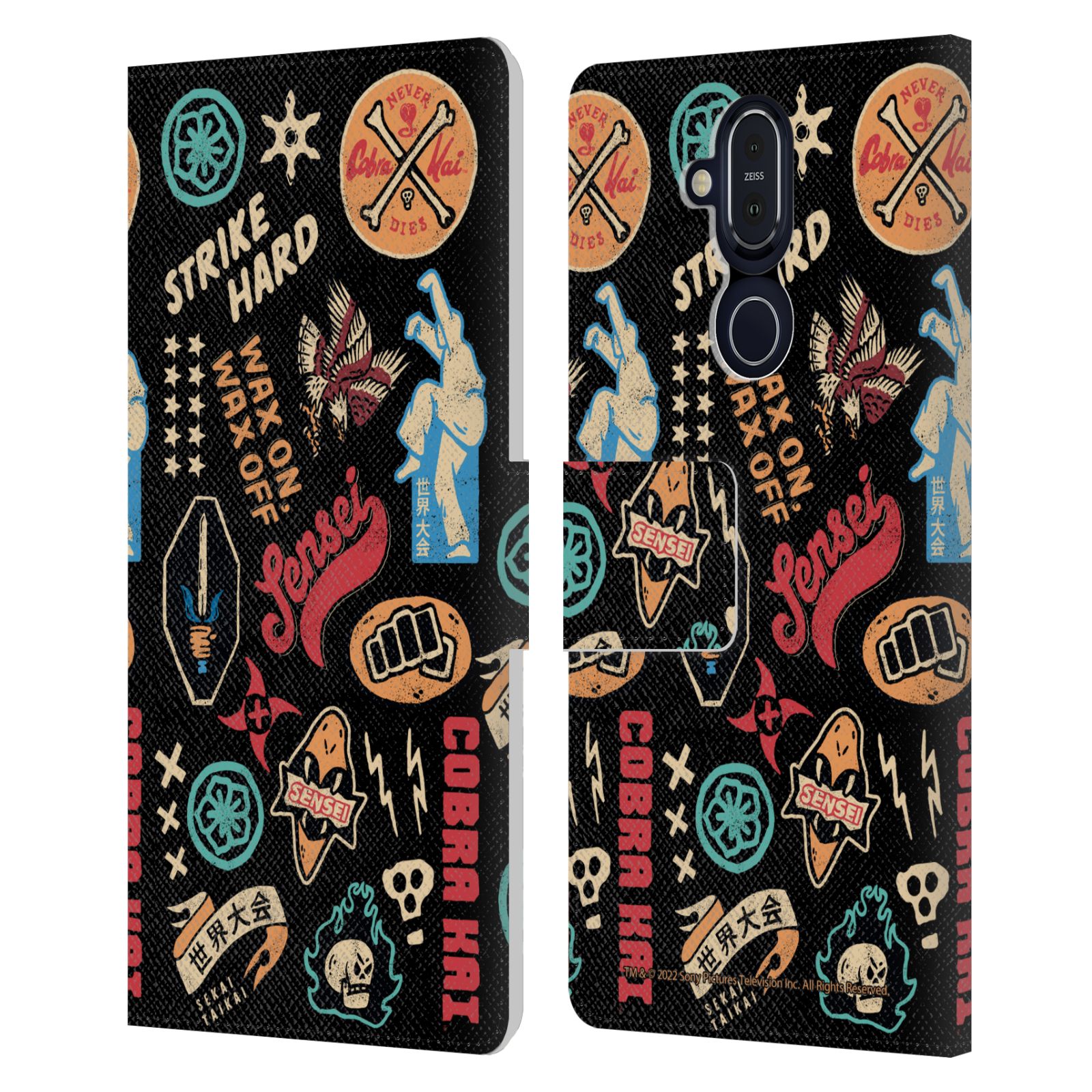 OFFICIAL COBRA KAI SEASON 5 KEY ART LEATHER BOOK WALLET CASE FOR NOKIA PHONES - Picture 9 of 12