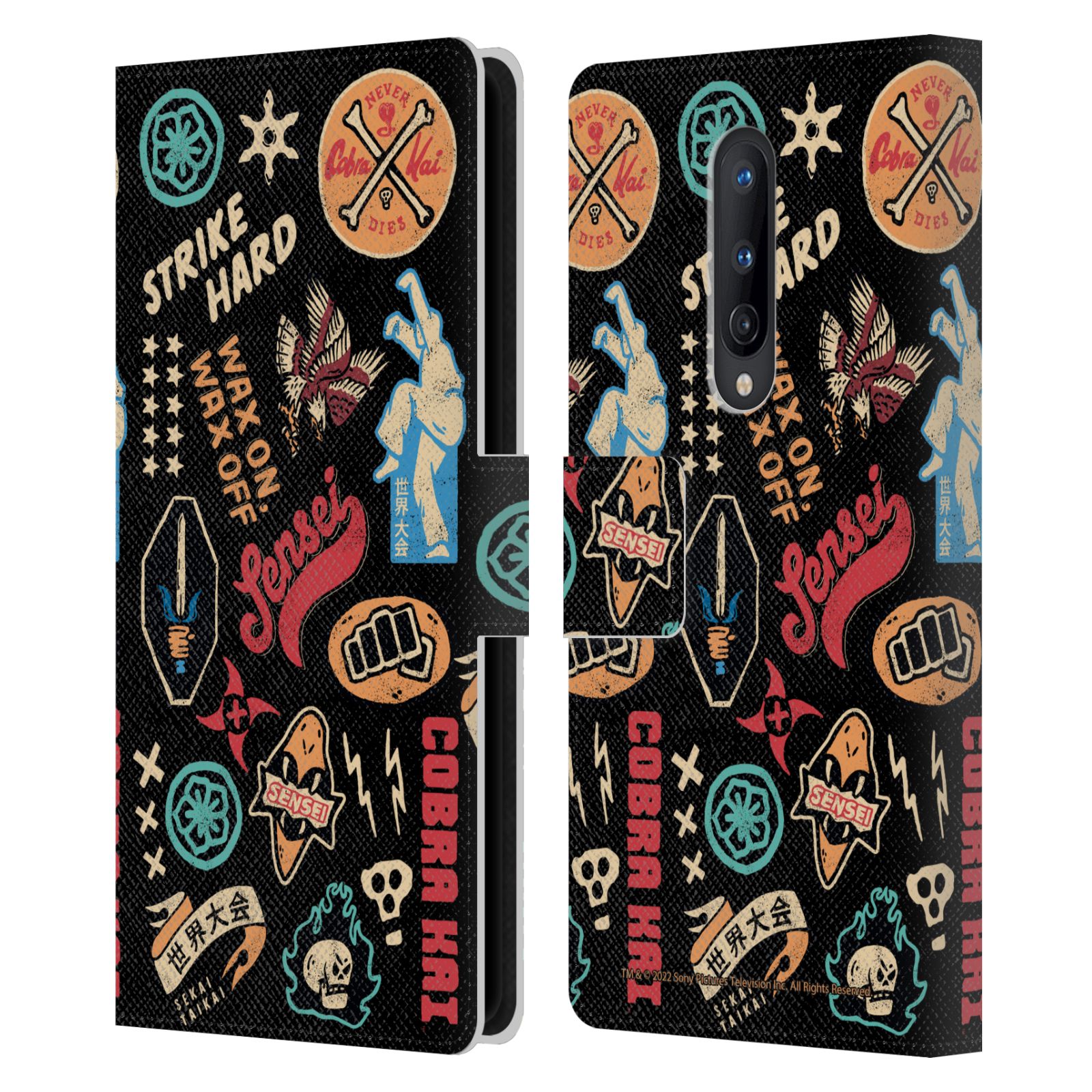 OFFICIAL COBRA KAI SEASON 5 KEY ART LEATHER BOOK WALLET CASE FOR ONEPLUS PHONES - Picture 9 of 12