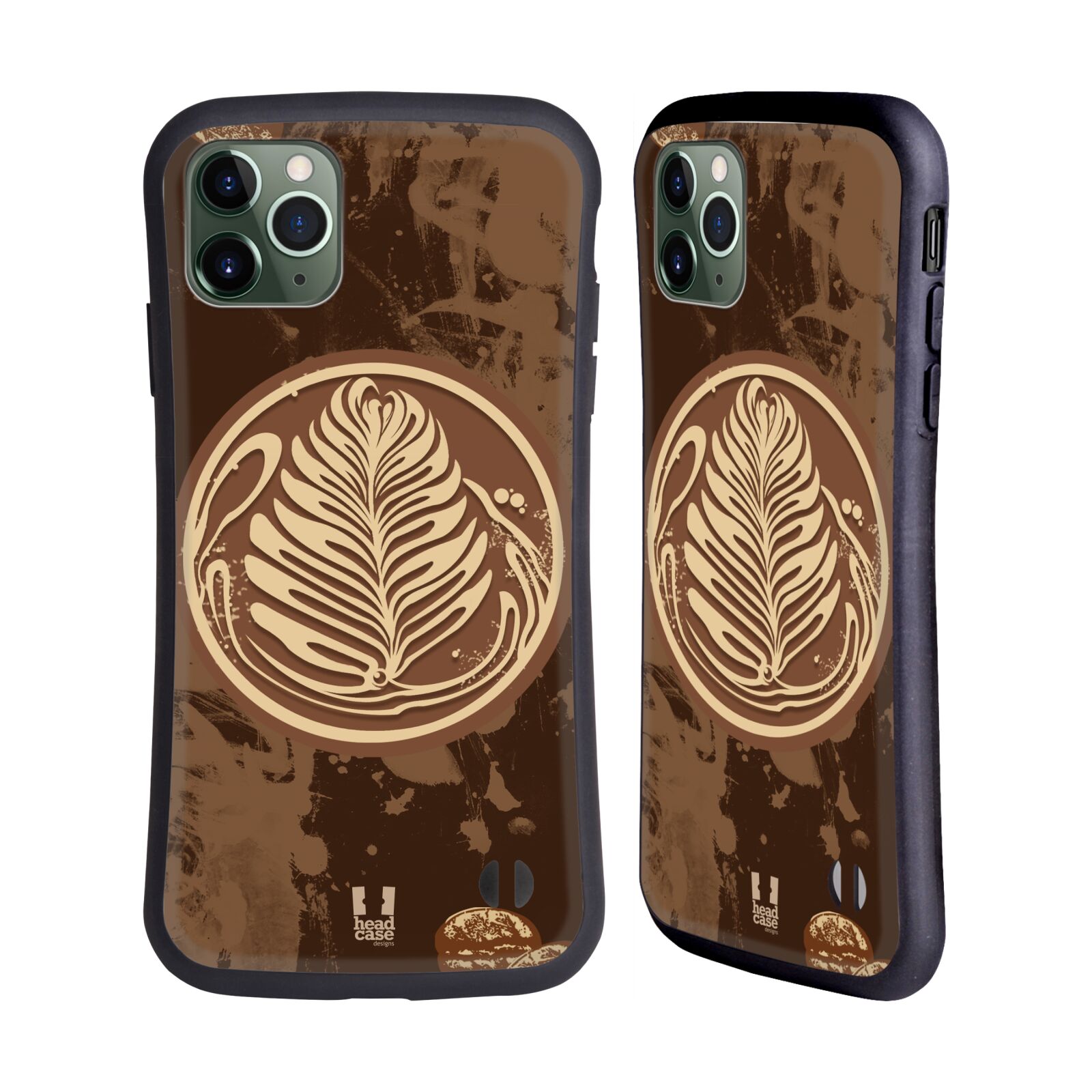 HEAD CASE DESIGNS COFFEE ADDICT HYBRID CASE FOR APPLE iPHONES PHONES - Picture 9 of 12