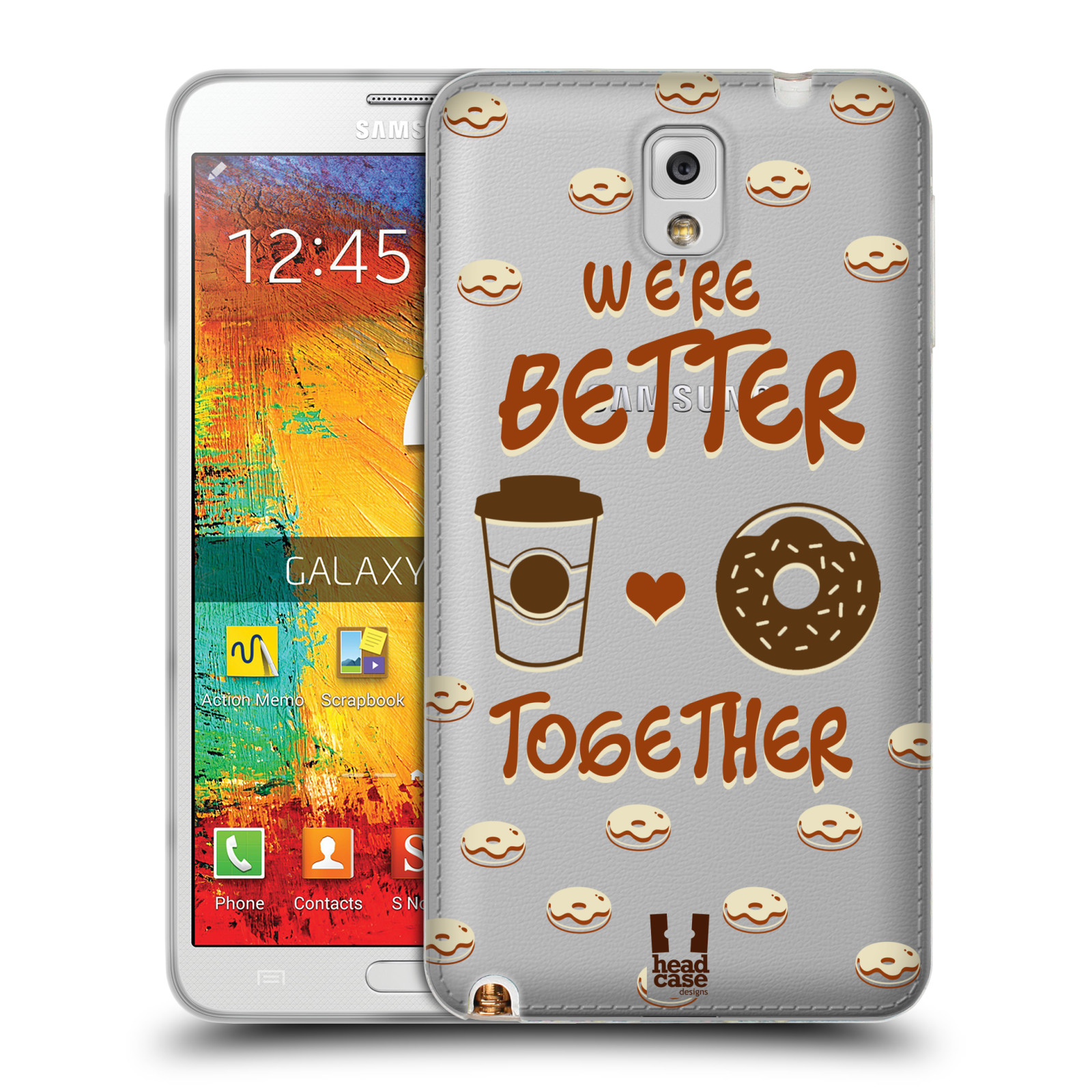 HEAD CASE DESIGNS COFFEE AND DONUTS SOFT GEL CASE FOR SAMSUNG PHONES 2 - Picture 8 of 10