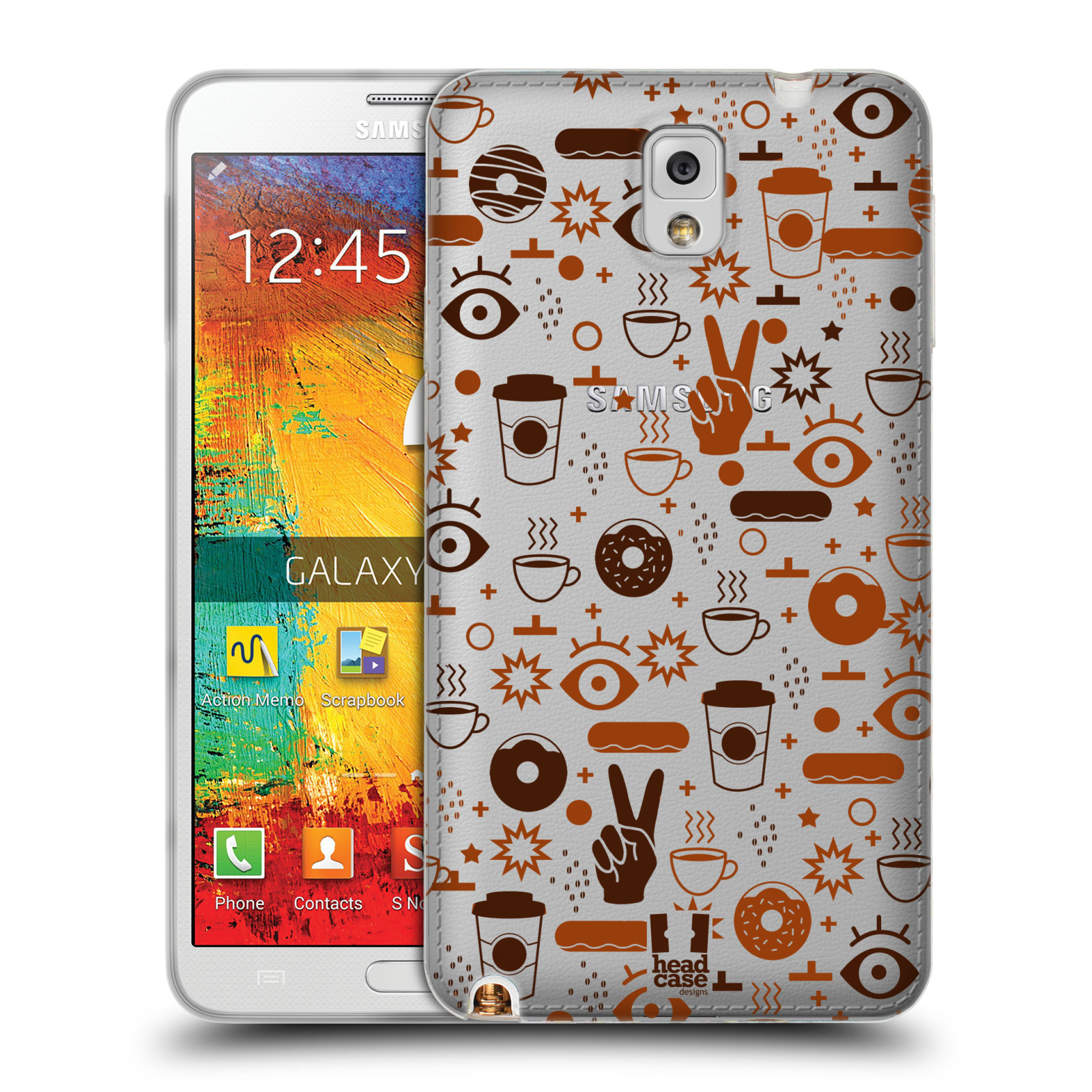 HEAD CASE DESIGNS COFFEE AND DONUTS SOFT GEL CASE FOR SAMSUNG PHONES 2 - Picture 10 of 10