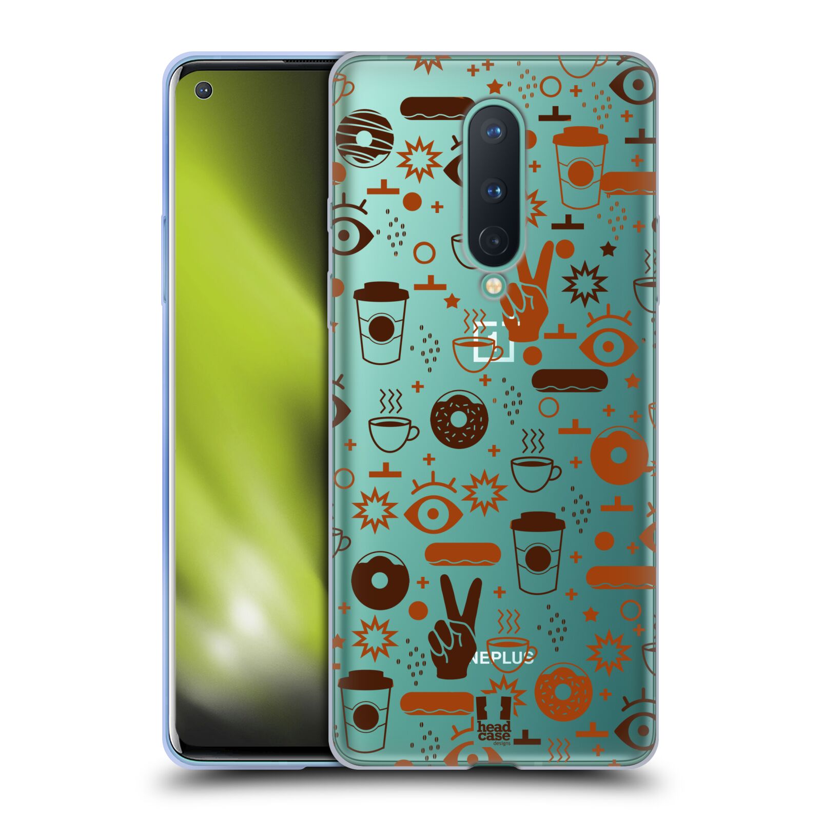 COQUE GEL SOUPLE HEAD CASE DESIGNS CAFÉ ET BEIGNETS POUR boutiques TÉLÉPHONES GOOGLE ONEPLUS
