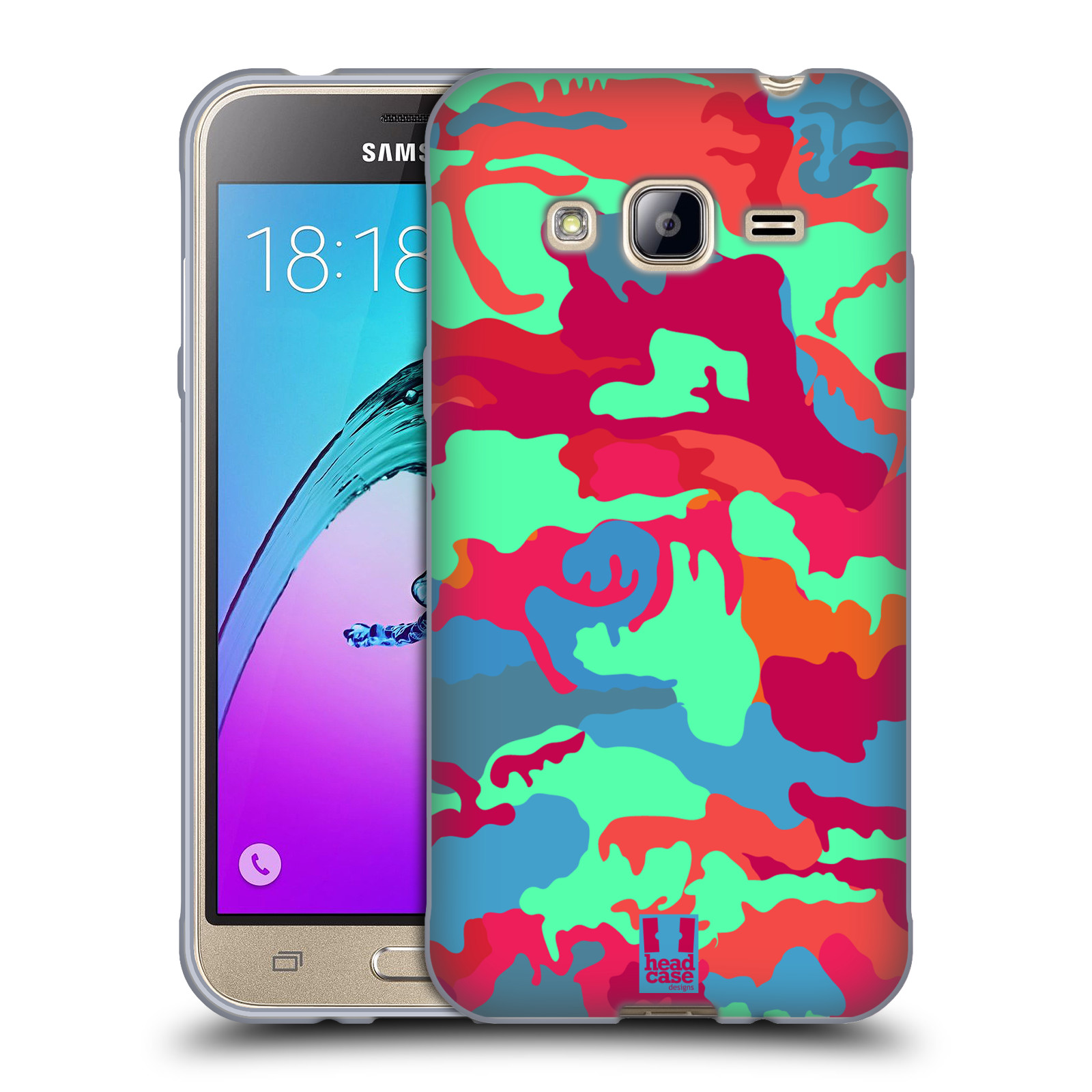 FUNDA HEAD CASE DESIGNS DE GEL SUAVE CAMUFLAJE DE COLOR PARA TELÉFONOS MÓVILES SAMSUNG 3 - Imagen 12 de 12