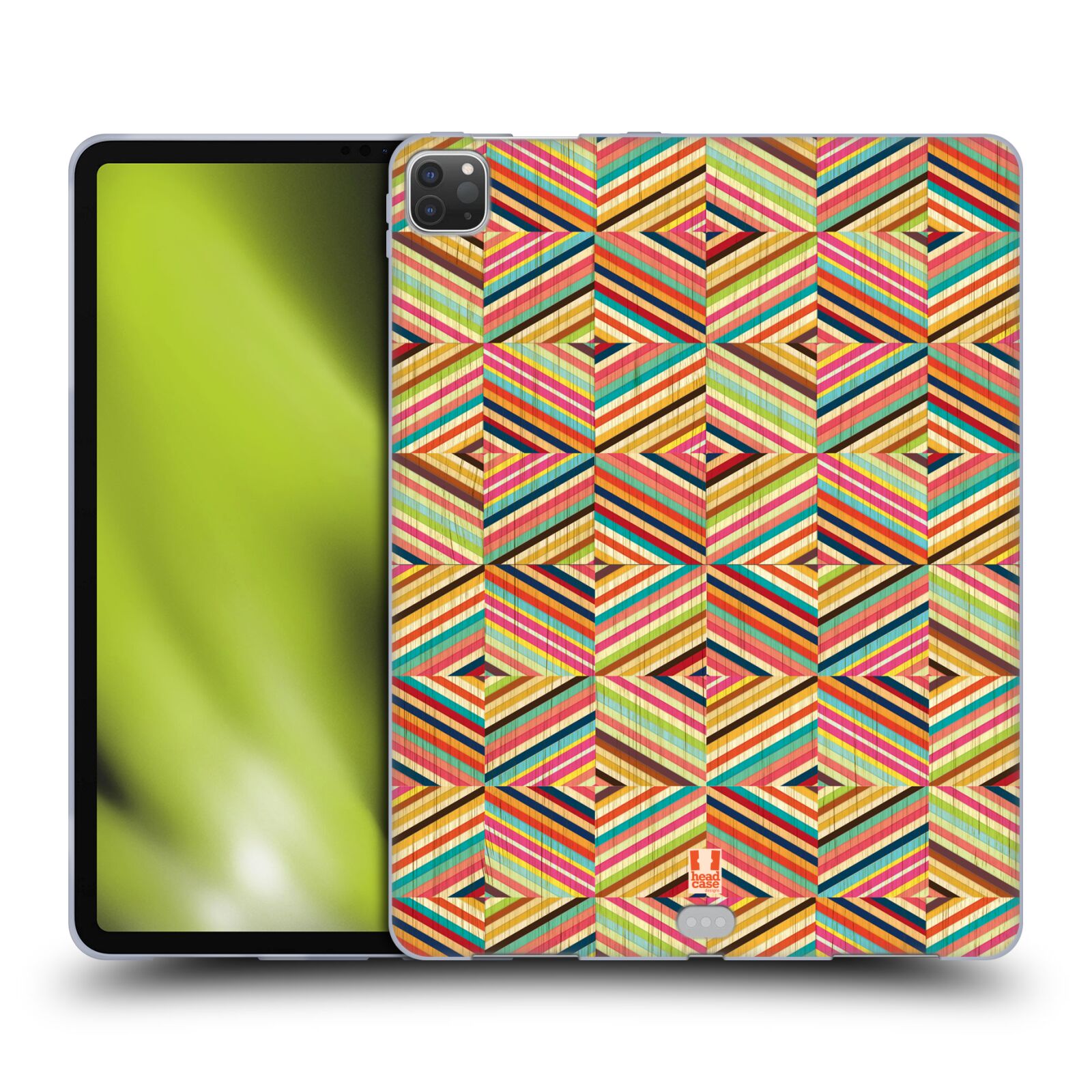 HEAD CASE DESIGNS COLOURED STREAKS WEICHE GEL-HÜLLE FÜR APPLE SAMSUNG KINDLE - Bild 9 von 12