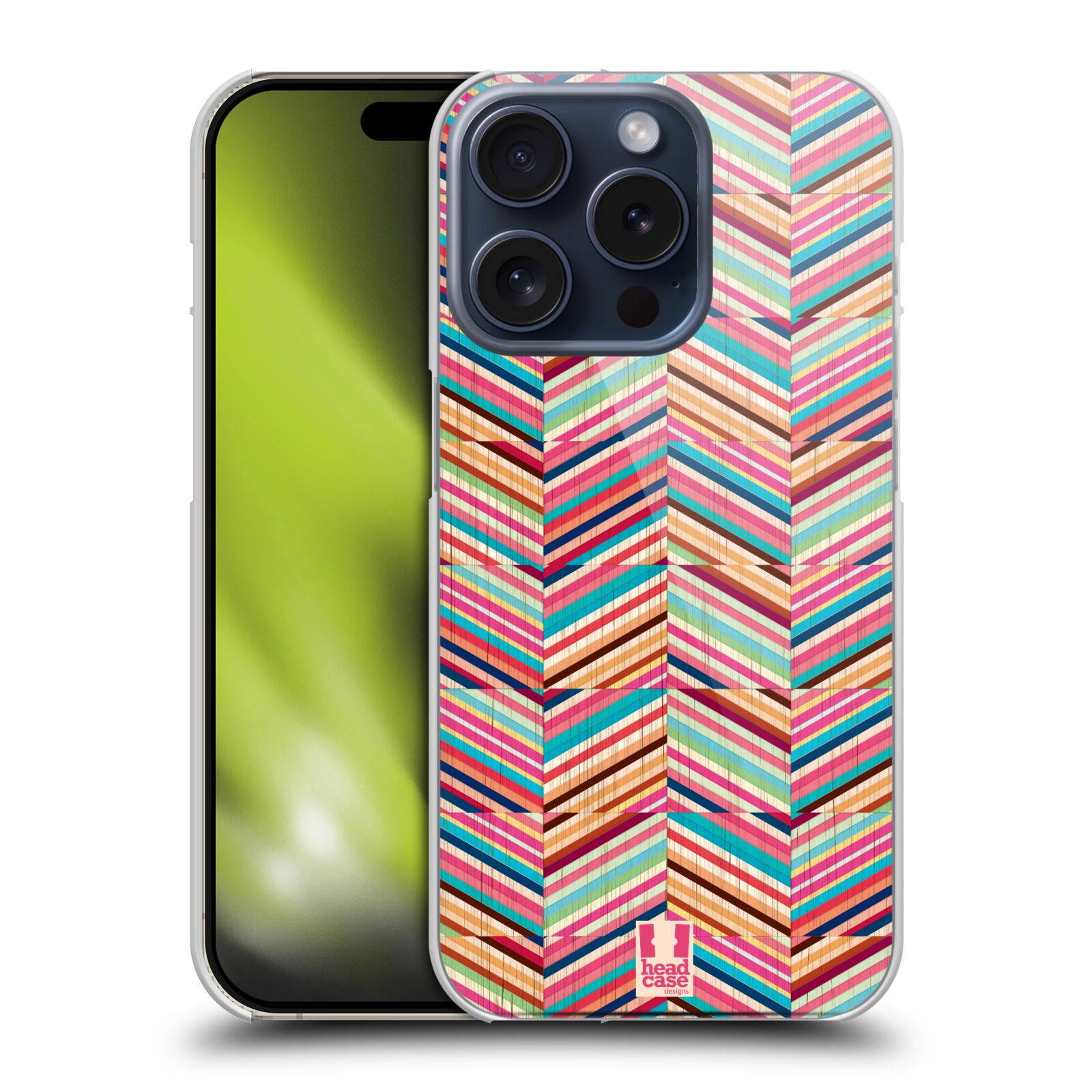 HEAD CASE DESIGNS COLOURED STREAKS HARD BACK CASE FOR APPLE iPHONE PHONES - Picture 10 of 12