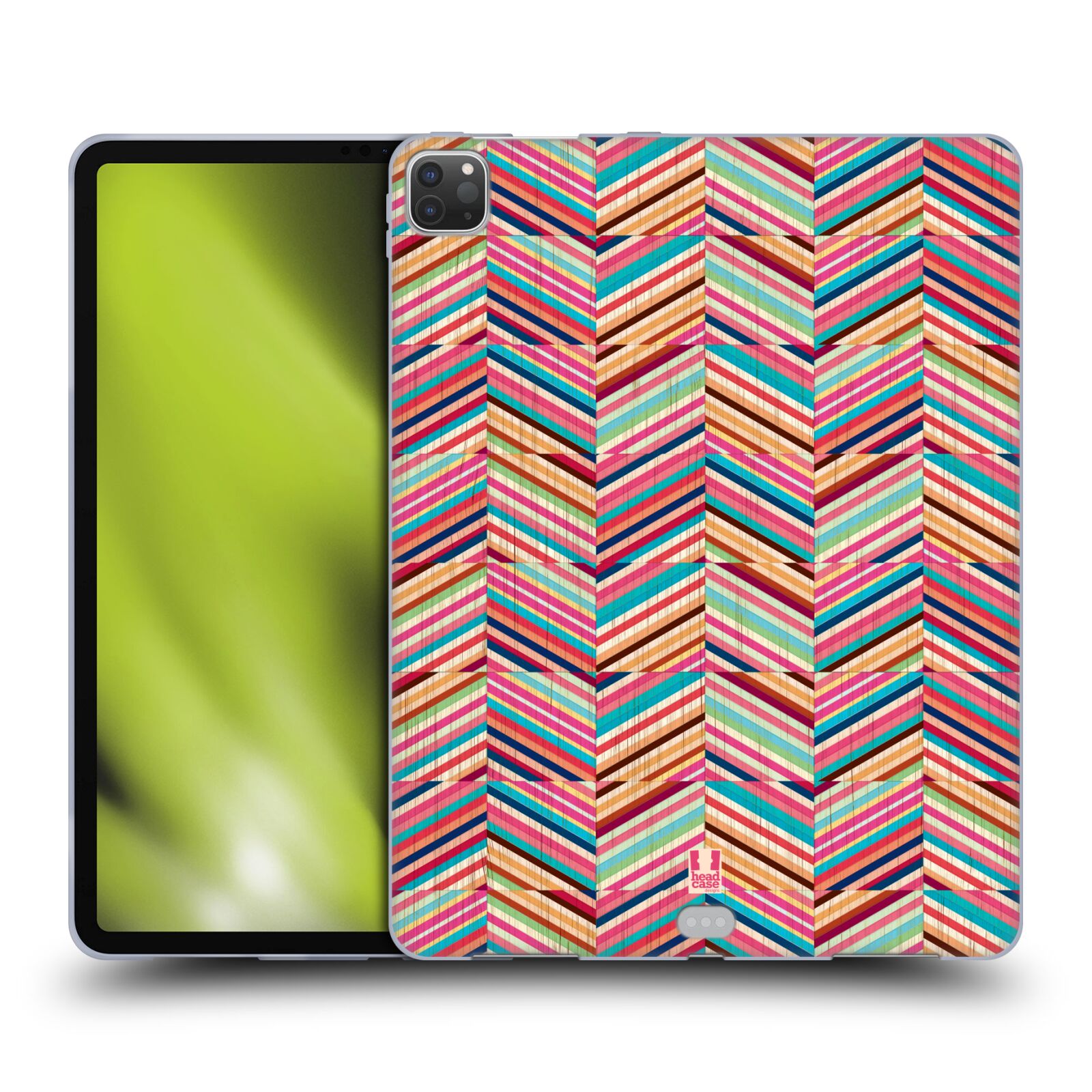 HEAD CASE DESIGNS COLOURED STREAKS WEICHE GEL-HÜLLE FÜR APPLE SAMSUNG KINDLE - Bild 10 von 12