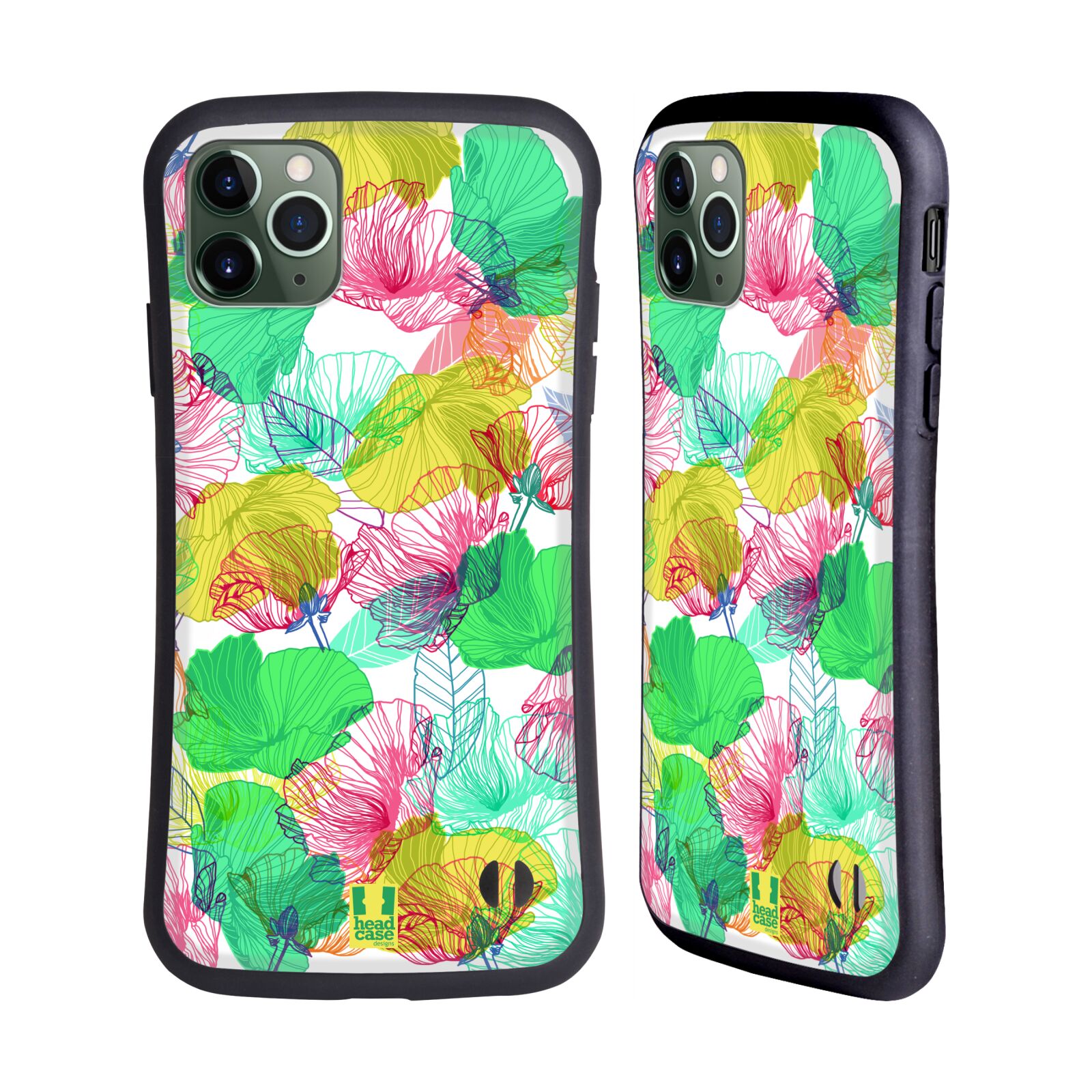 HEAD CASE DESIGNS COLORFUL PLANT HYBRID HÜLLE FÜR APPLE iHandys - Bild 9 von 10