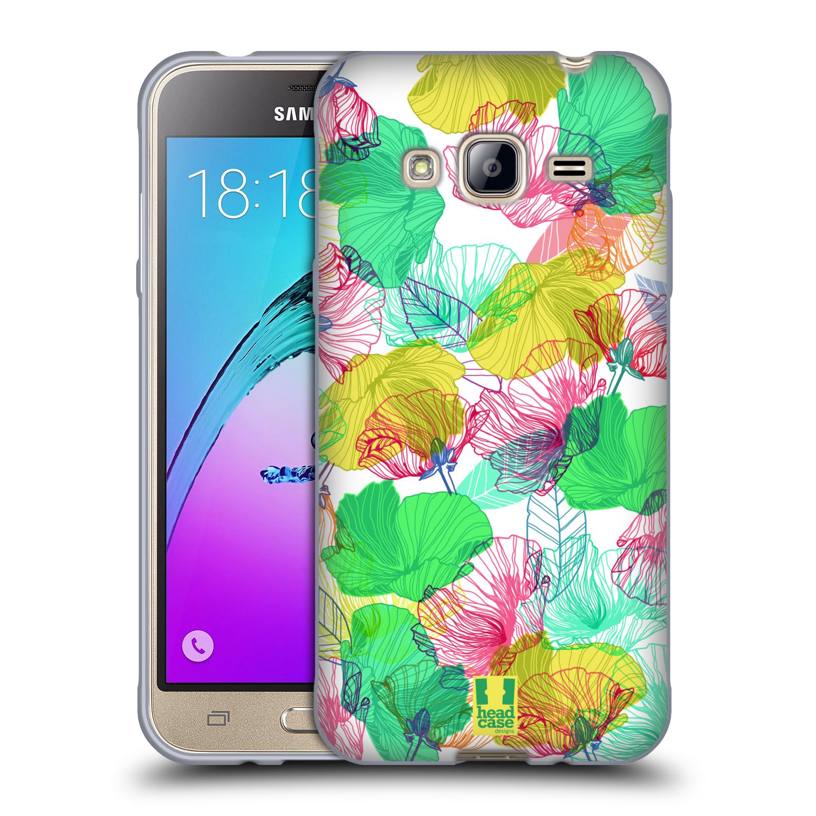 FUNDA HEAD CASE DESIGNS CON DIBUJO DE PLANTAS DE COLOR GEL SUAVE PARA TELÉFONOS MÓVILES SAMSUNG 3 - Imagen 8 de 10