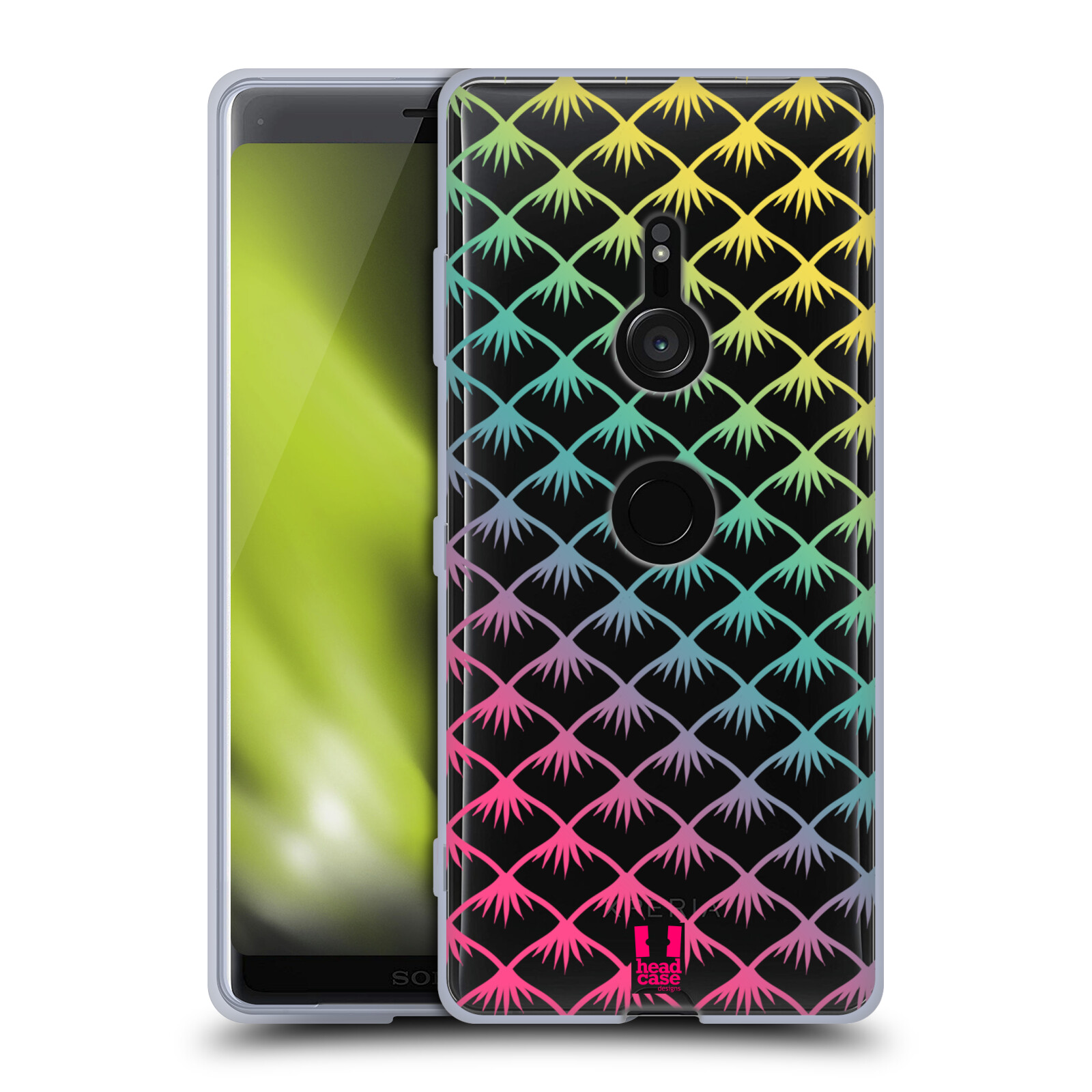 HEAD CASE DESIGNS COLOURFUL SCALES SOFT GEL CASE FOR SONY PHONES 1 - Picture 11 of 13