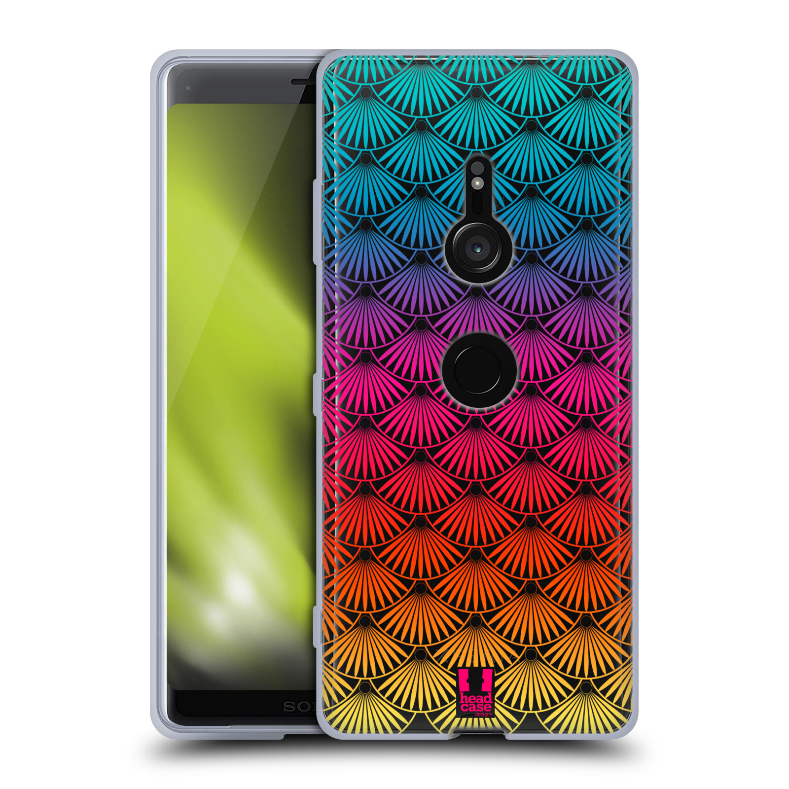 HEAD CASE DESIGNS COLOURFUL SCALES SOFT GEL CASE FOR SONY PHONES 1 - Picture 12 of 13