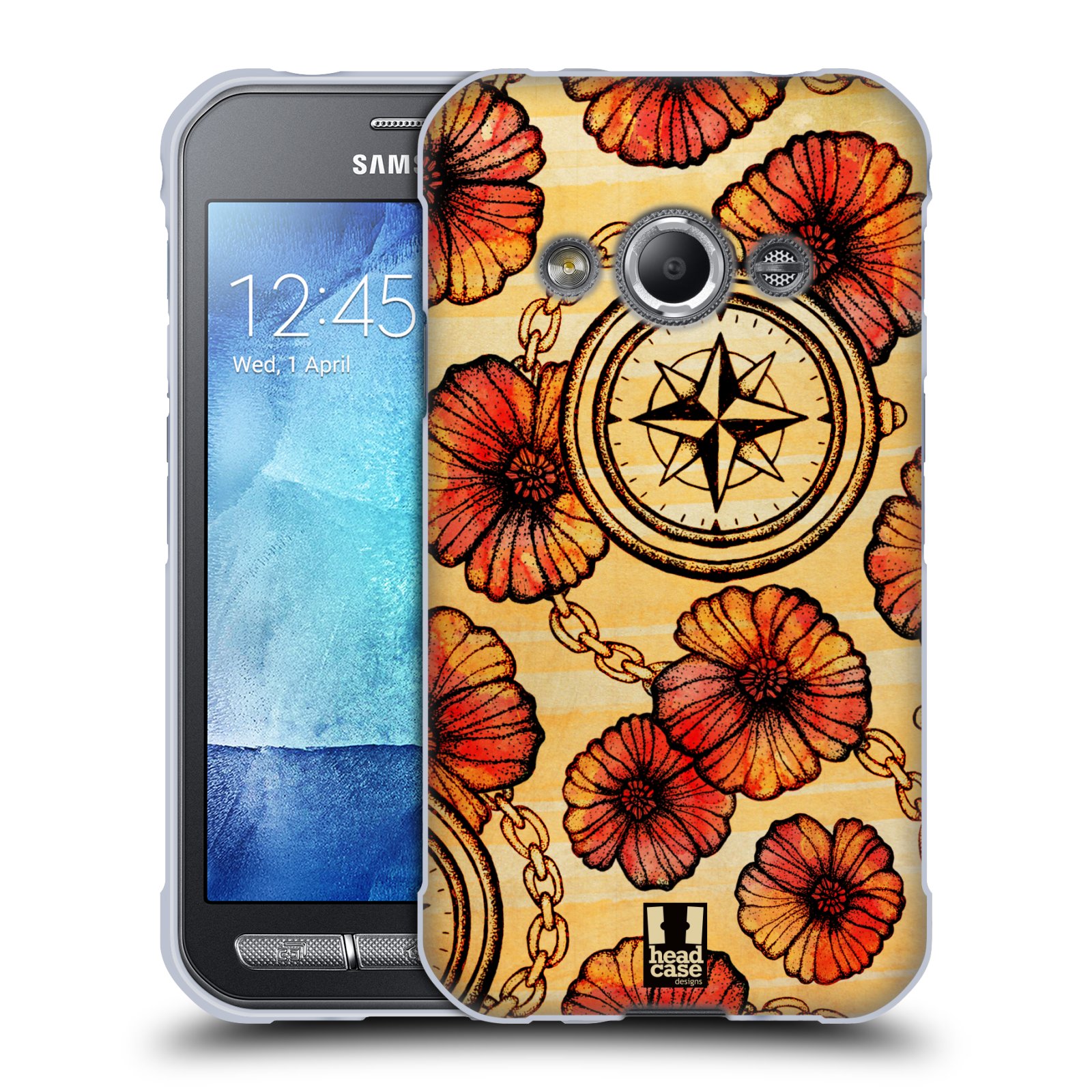 HEAD CASE DESIGNS COMPASS SOFT GEL CASE FOR SAMSUNG PHONES 4 - Picture 11 of 12