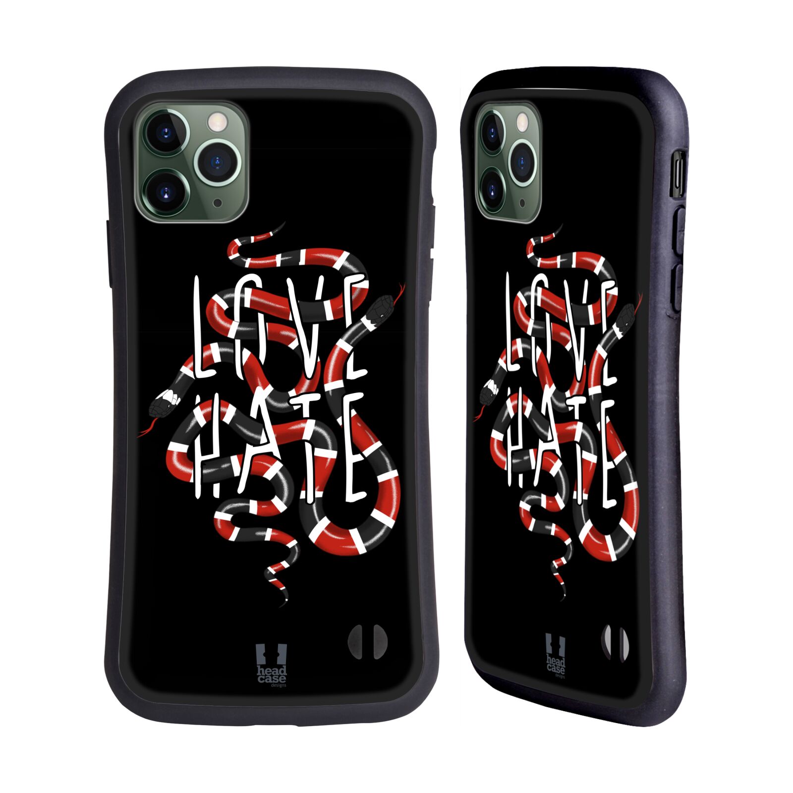 HEAD CASE CORAL SNAKES HYBRID CASE FOR APPLE iPHONES PHONES - Picture 8 of 12