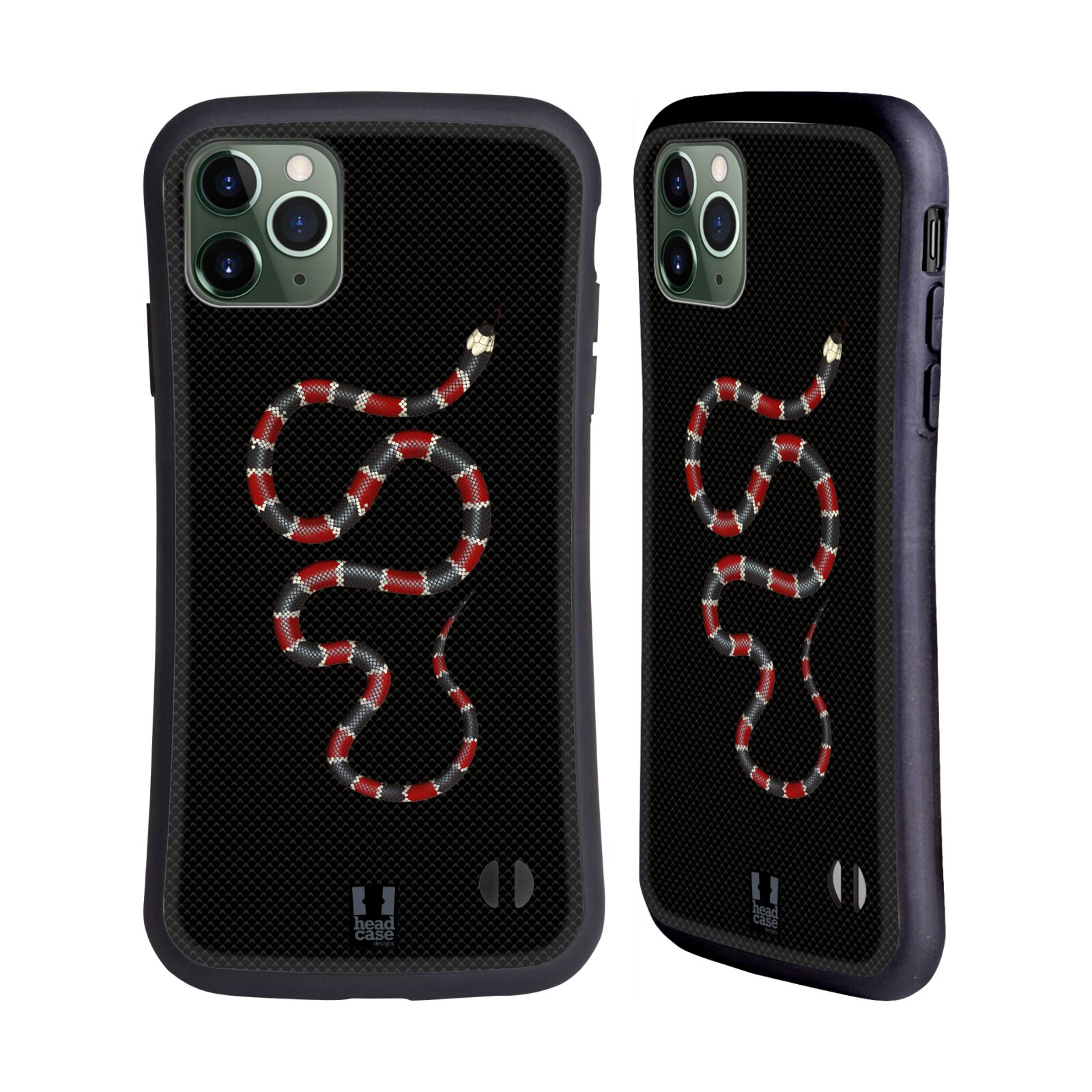HEAD CASE CORAL SNAKES HYBRID CASE FOR APPLE iPHONES PHONES - Picture 9 of 12