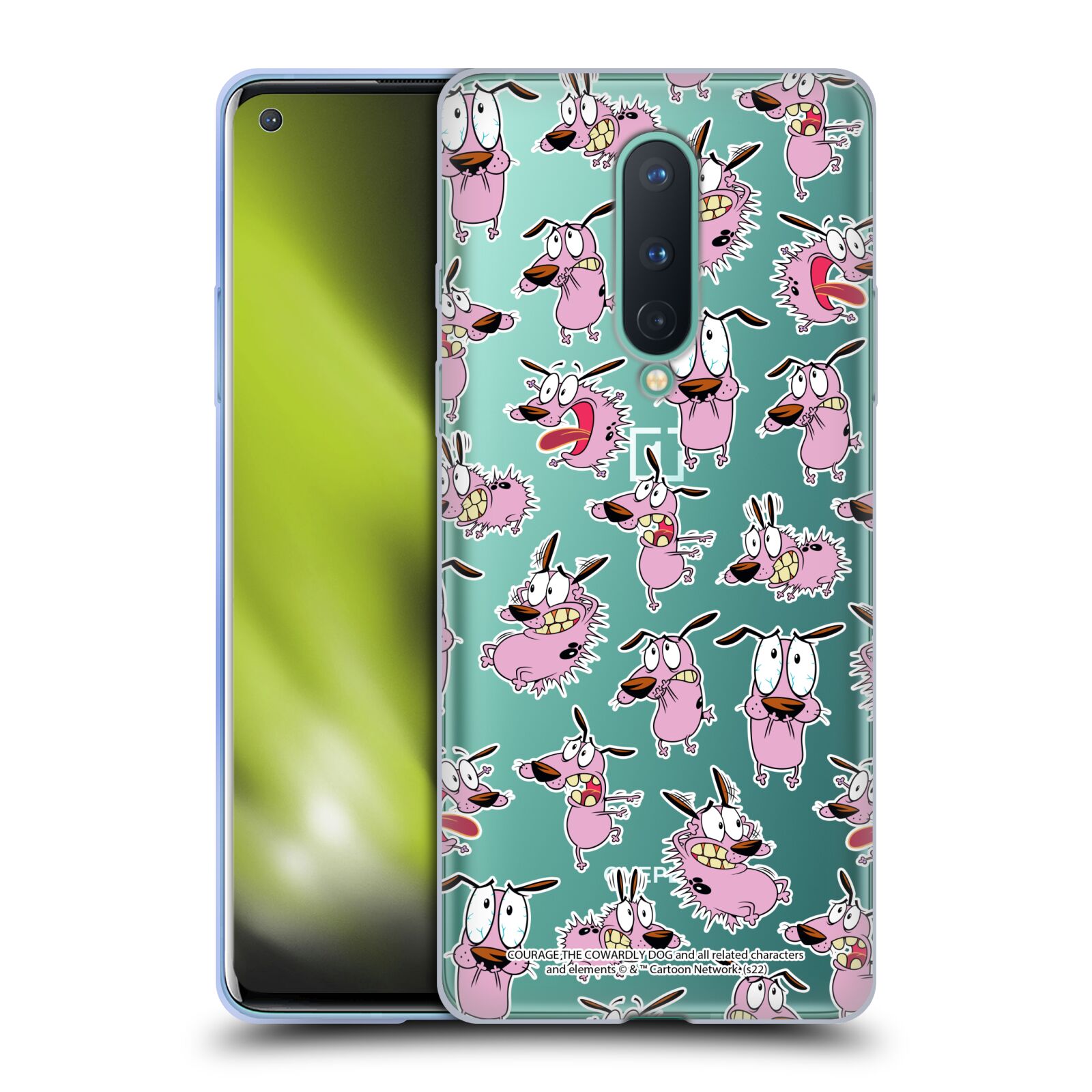OFFICIAL COURAGE THE COWARDLY DOG GRAPHICS GEL CASE FOR GOOGLE ONEPLUS PHONES - Picture 9 of 10