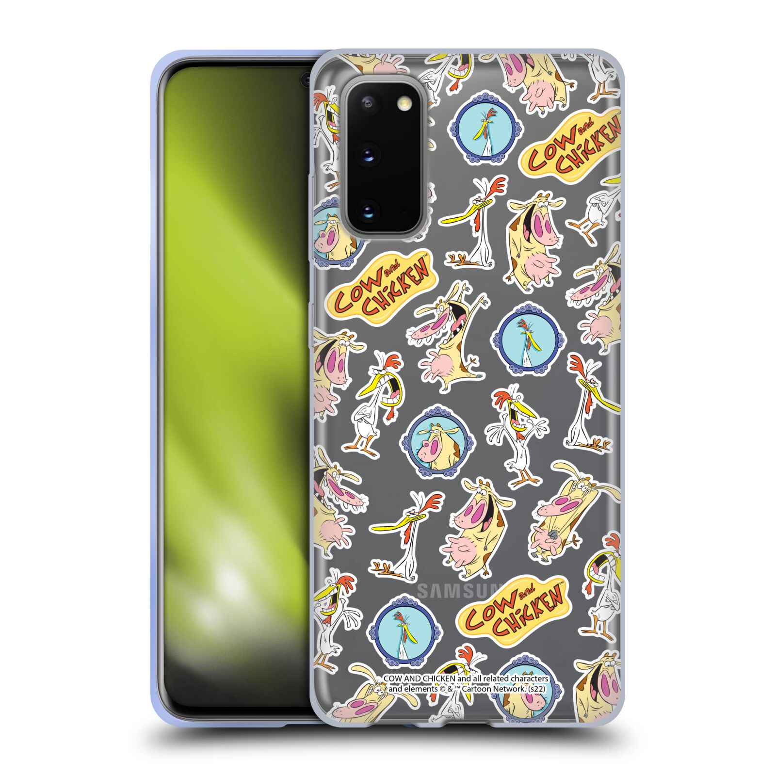 OFFICIËLE COW AND CHICKEN GRAPHICS SOFT GEL CASE HOESJE VOOR SAMSUNG TELEFOONS 1 - Afbeelding 9 van 10