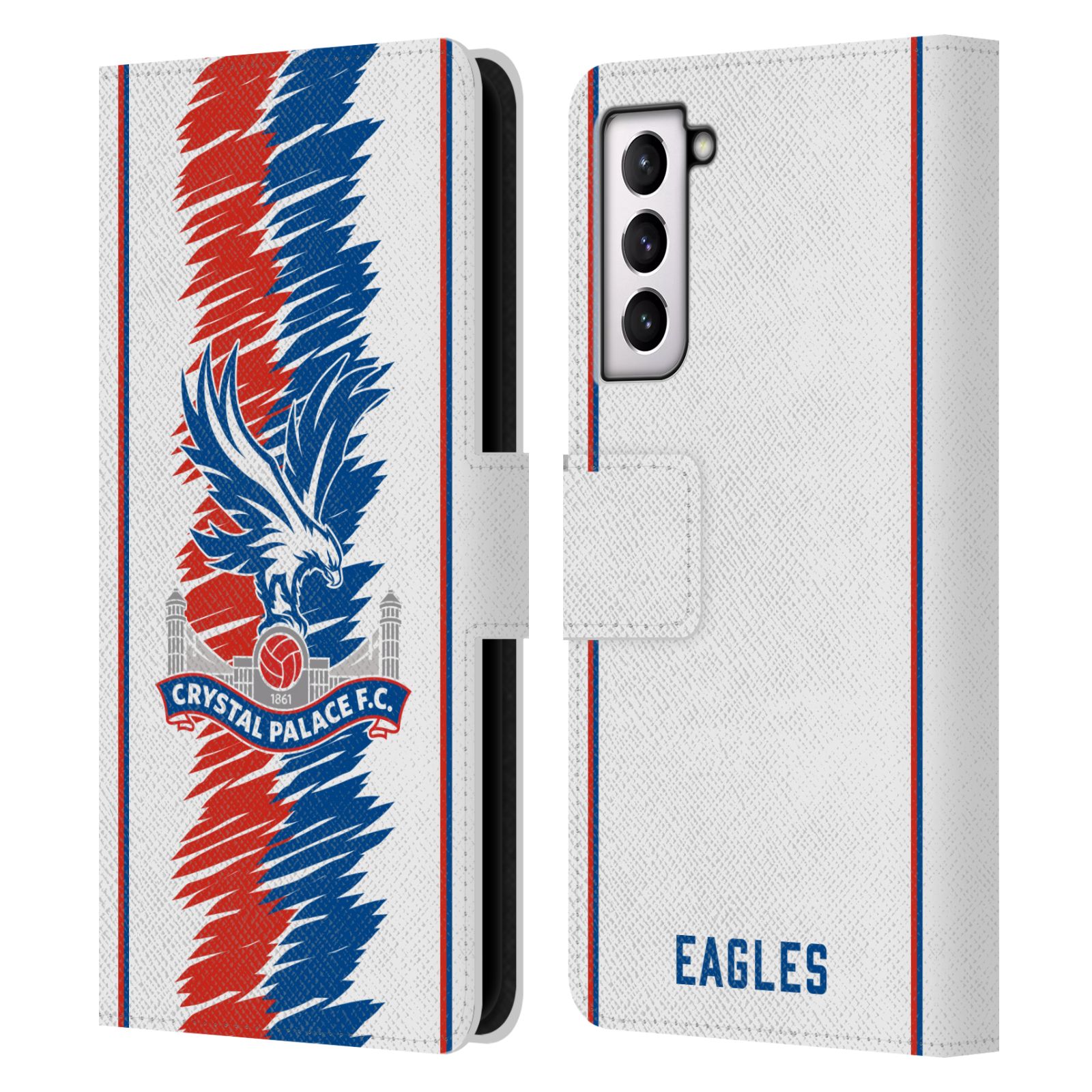 CRYSTAL PALACE FC 2022/23 CREST KIT LEATHER BOOK CASE FOR SAMSUNG PHONES 4 - 第 7/9 張圖片