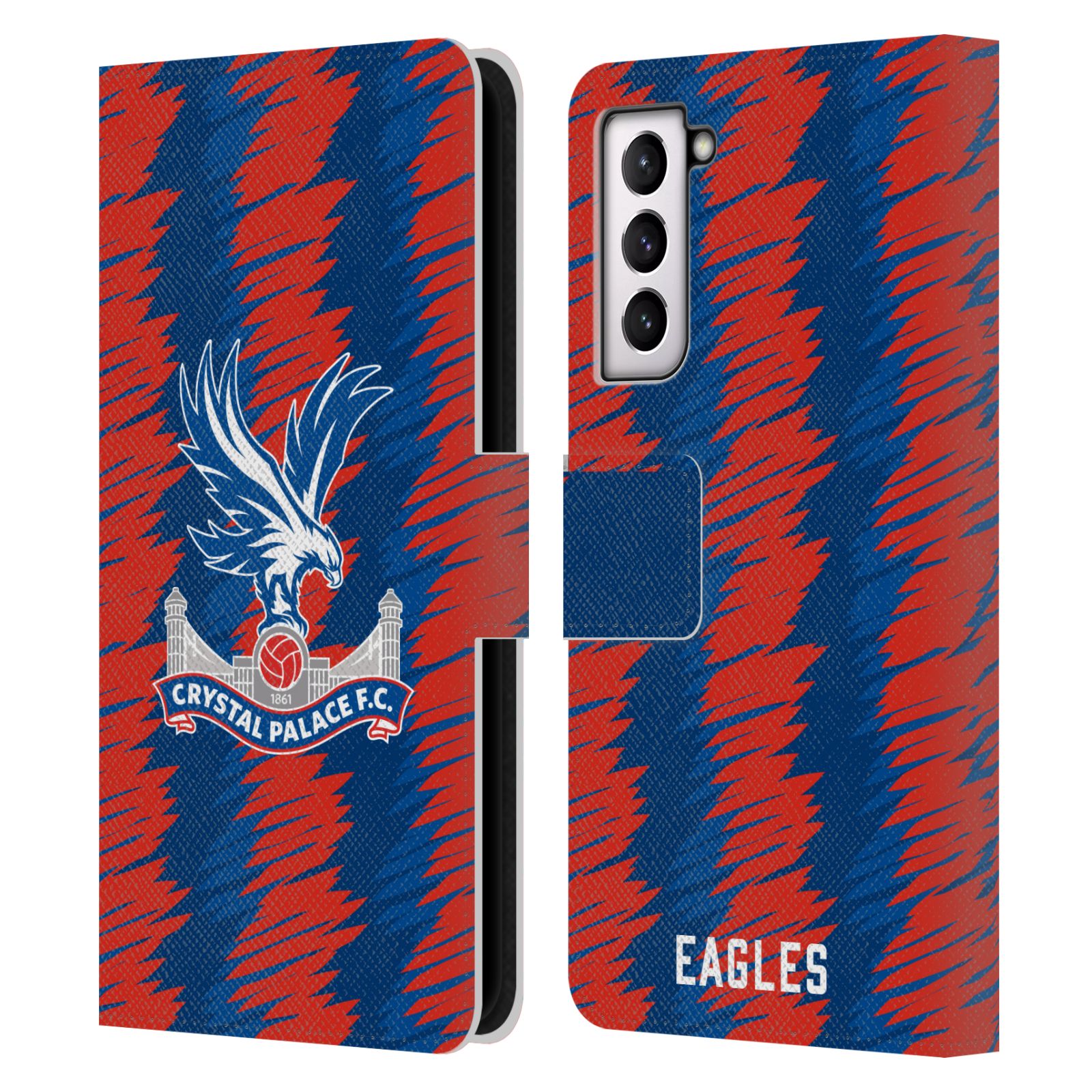 CRYSTAL PALACE FC 2022/23 CREST KIT LEATHER BOOK CASE FOR SAMSUNG PHONES 4 - 第 8/9 張圖片