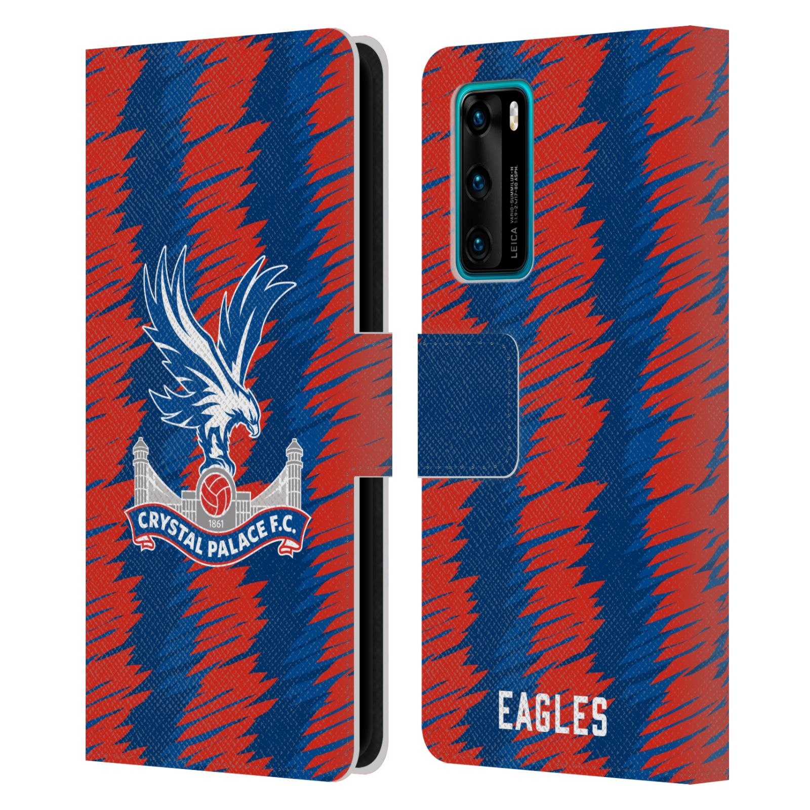OFFICIAL CRYSTAL PALACE FC 2022/23 CREST KIT LEATHER BOOK CASE FOR HUAWEI PHONES - 第 8/9 張圖片
