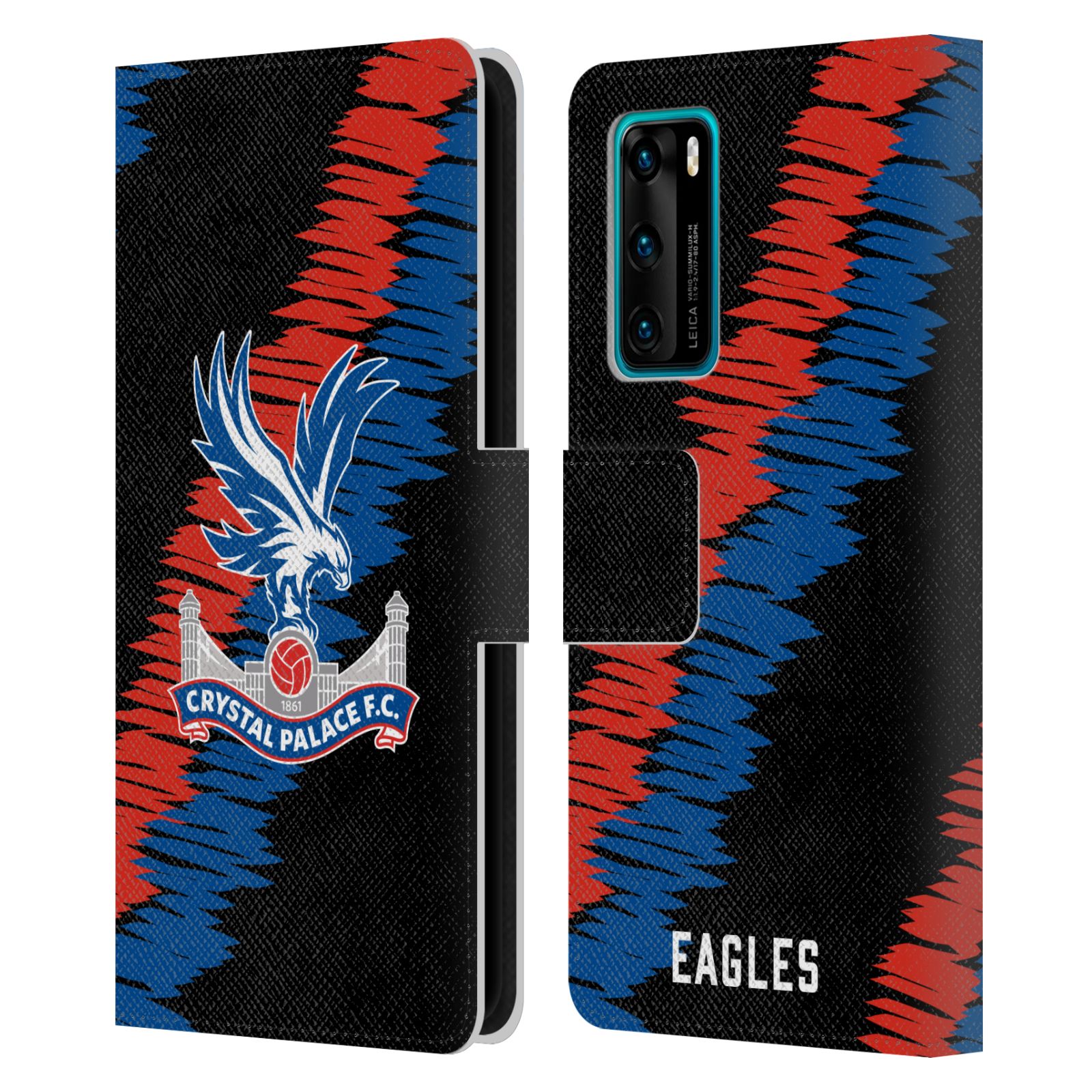 OFFICIAL CRYSTAL PALACE FC 2022/23 CREST KIT LEATHER BOOK CASE FOR HUAWEI PHONES - 第 9/9 張圖片