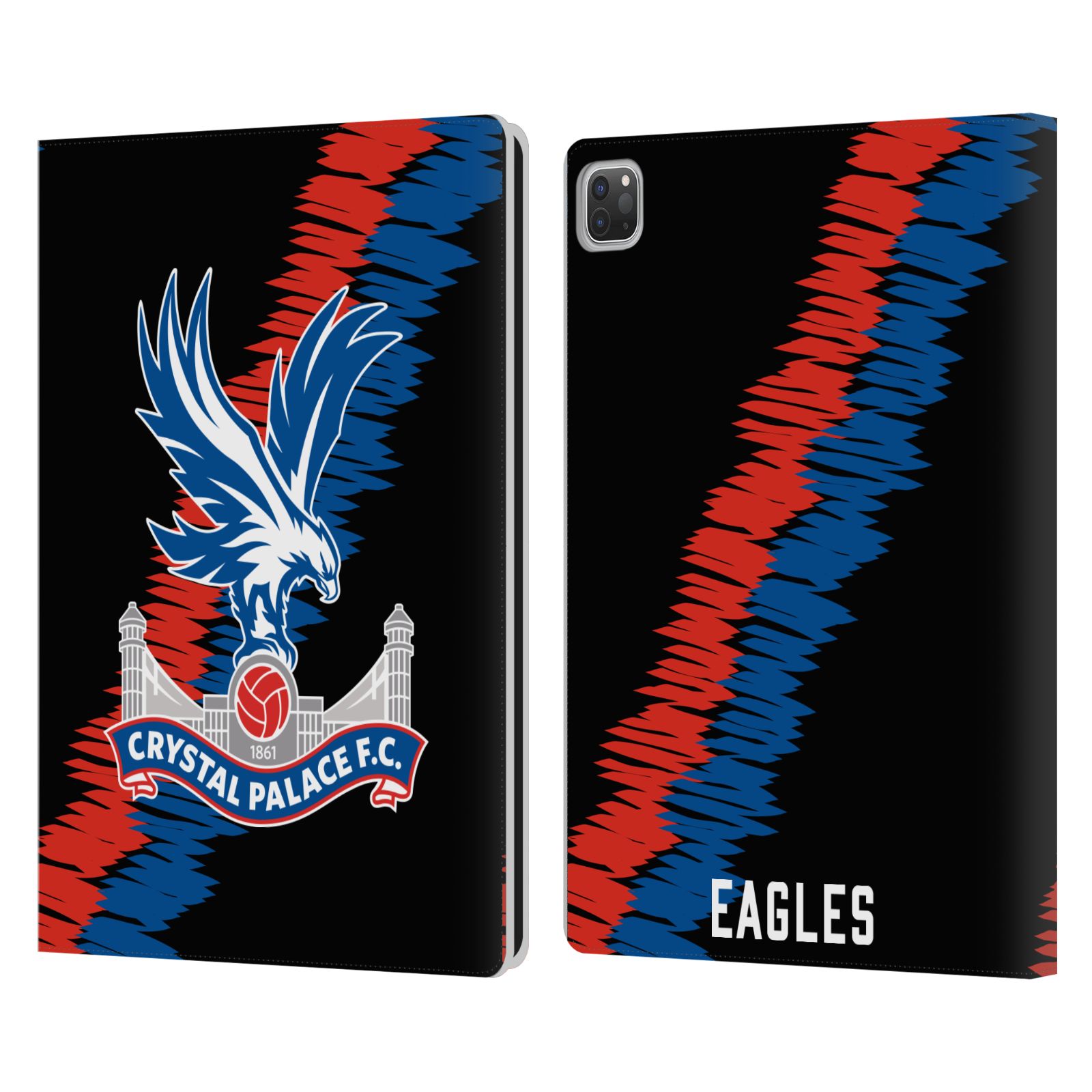 OFFICIAL CRYSTAL PALACE FC 2022/23 CREST KIT LEATHER BOOK CASE FOR APPLE iPAD - Picture 9 of 9