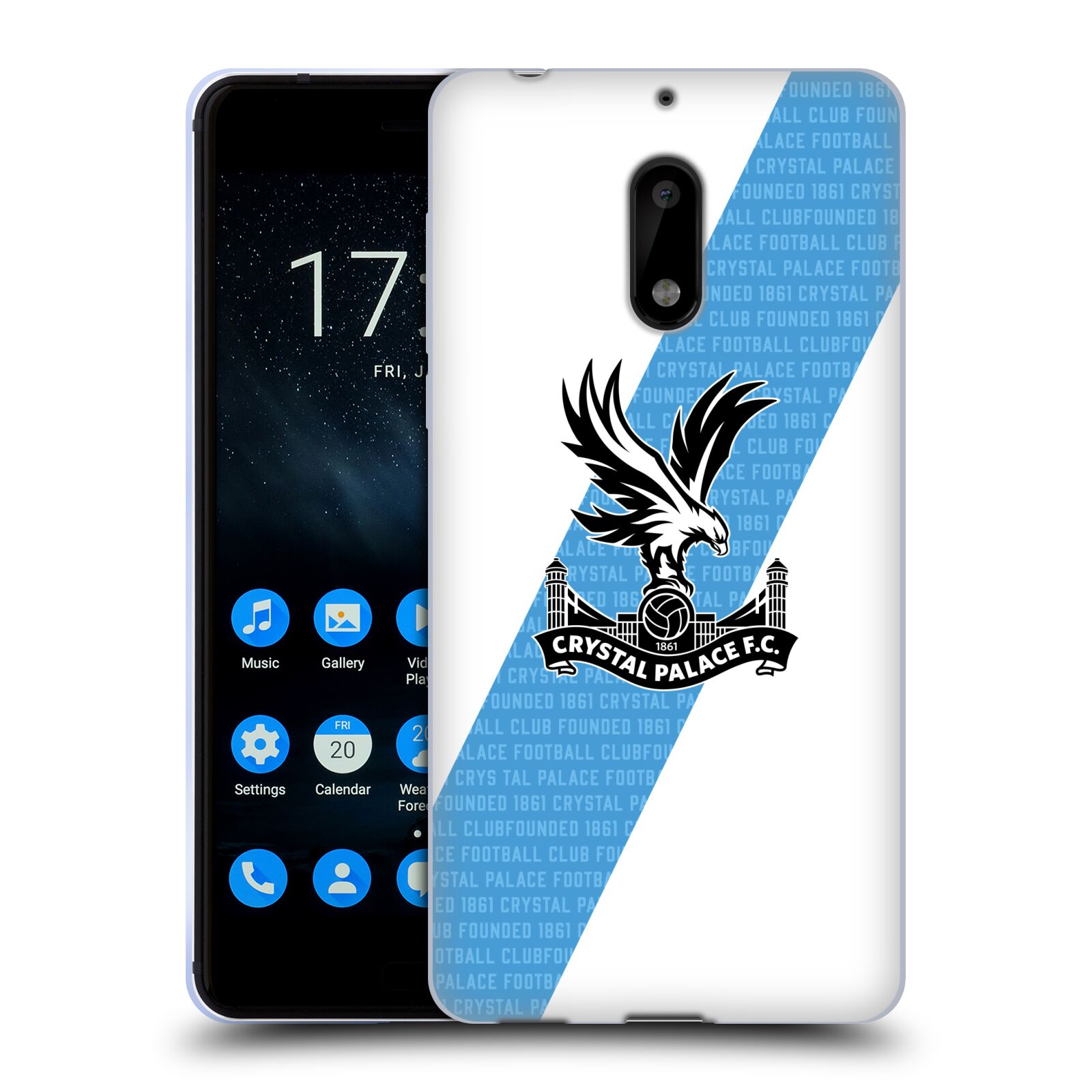 OFFICIAL CRYSTAL PALACE FC 2023/24 CREST KIT SOFT GEL CASE FOR NOKIA PHONES 1 - Picture 8 of 9