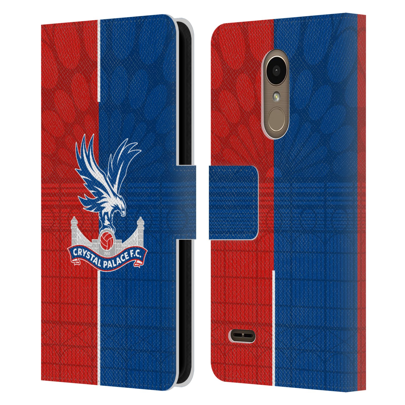 OFFICIAL CRYSTAL PALACE FC 2023/24 CREST KIT LEATHER BOOK CASE FOR LG PHONES 1 - Picture 7 of 7