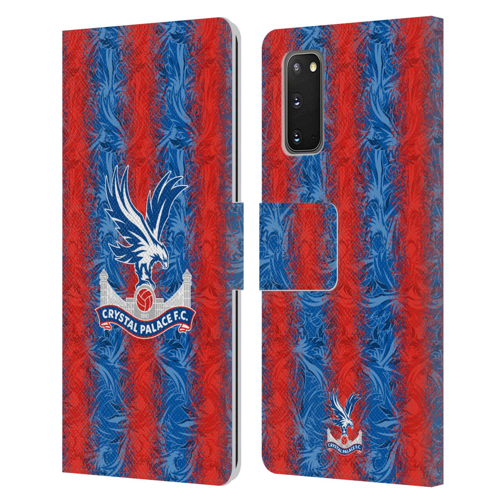 OFFICIAL CRYSTAL PALACE FC 2024/25 CREST KIT LEATHER BOOK CASE FOR SAMSUNG 2 - Picture 8 of 9