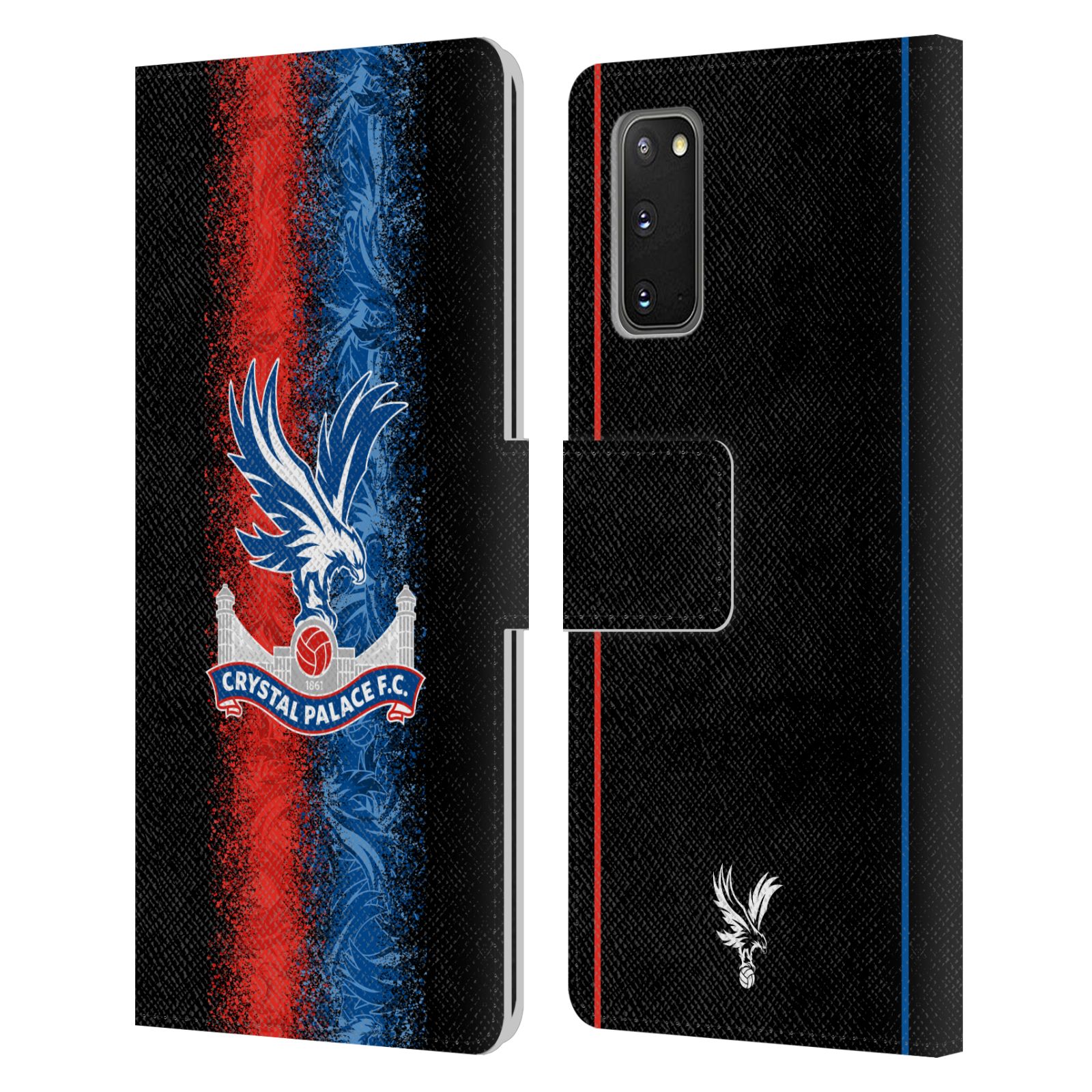 OFFICIAL CRYSTAL PALACE FC 2024/25 CREST KIT LEATHER BOOK CASE FOR SAMSUNG 2 - Picture 9 of 9