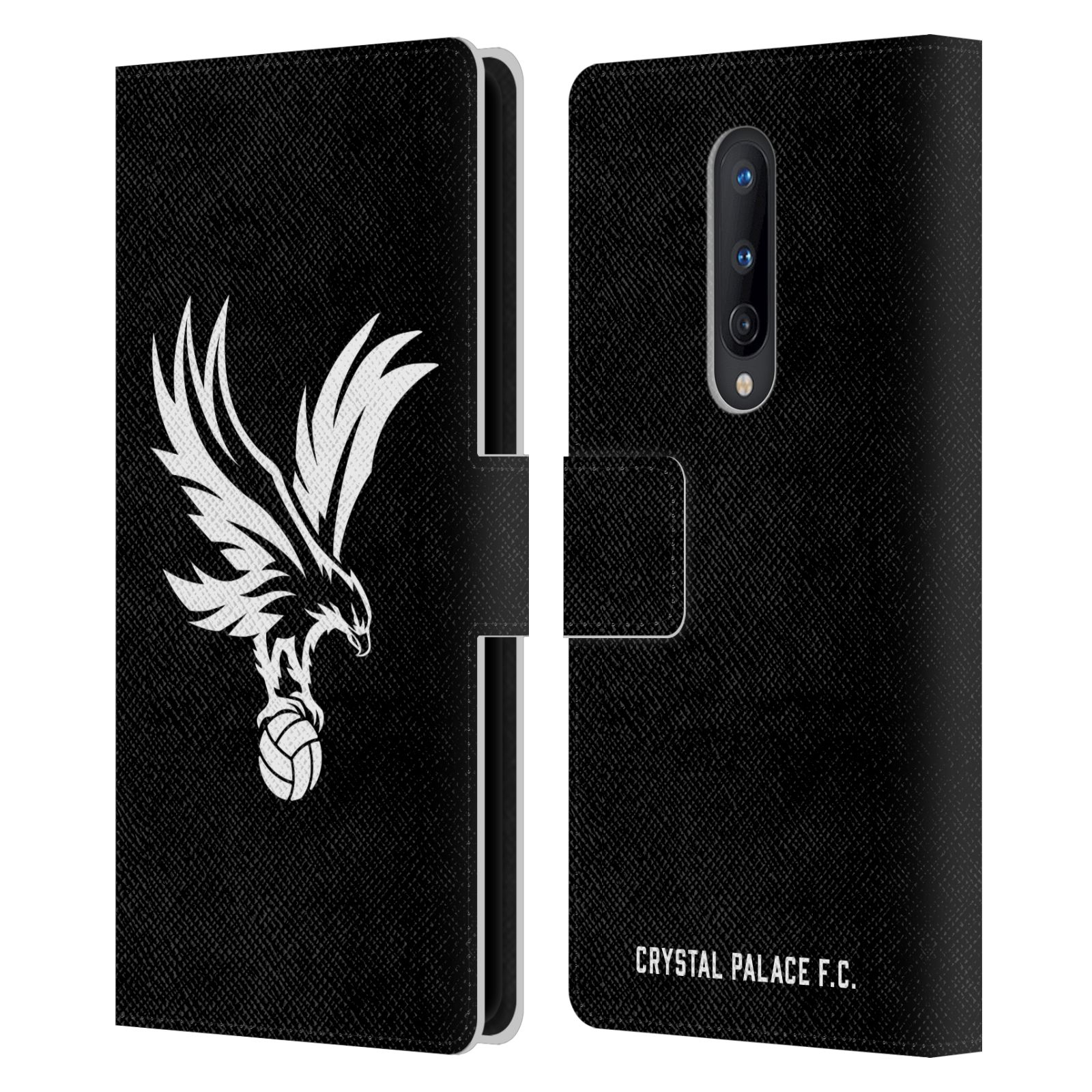 OFFICIAL CRYSTAL PALACE FC CREST LEATHER BOOK WALLET CASE FOR ONEPLUS PHONES - Picture 12 of 19