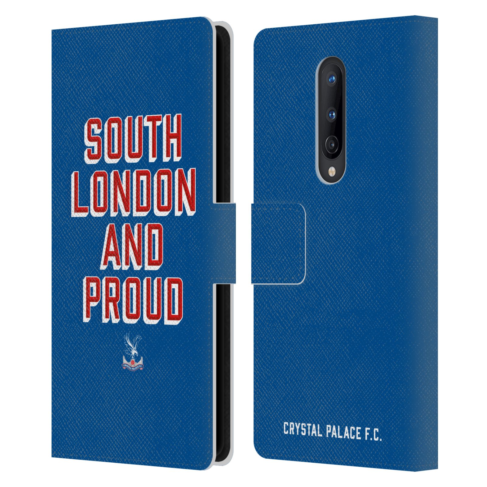 OFFICIAL CRYSTAL PALACE FC CREST LEATHER BOOK WALLET CASE FOR ONEPLUS PHONES - Picture 18 of 19