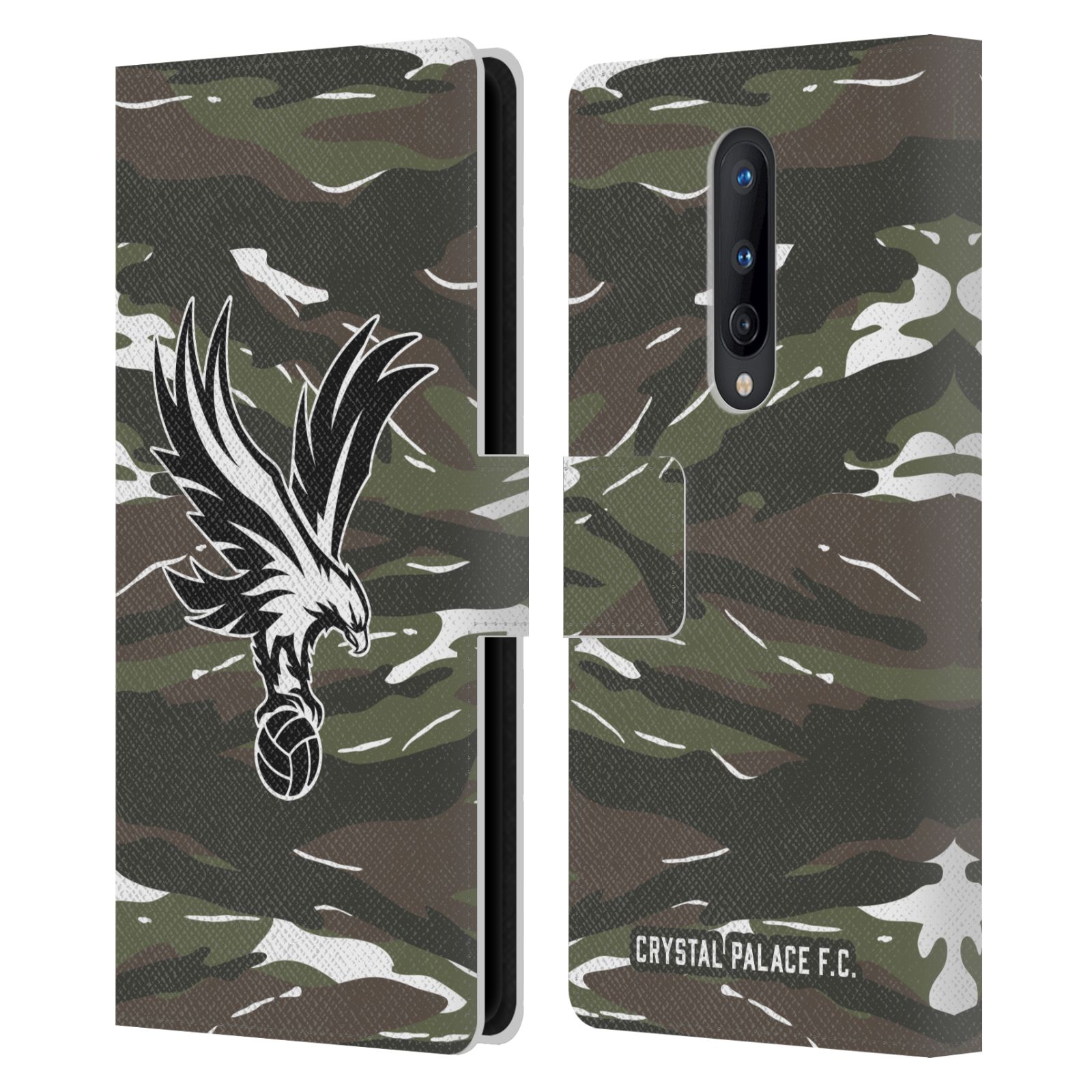 OFFICIAL CRYSTAL PALACE FC CREST LEATHER BOOK WALLET CASE FOR ONEPLUS PHONES - Picture 19 of 19