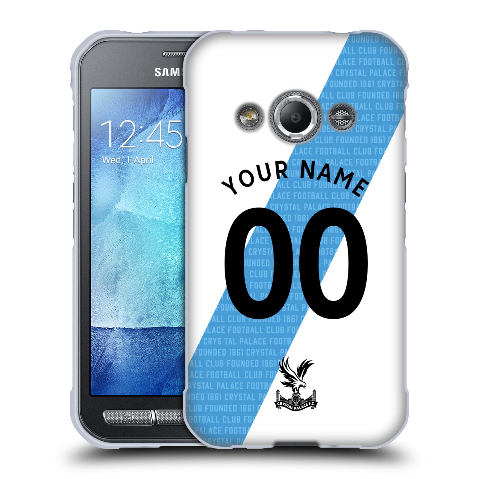 CUSTOM CRYSTAL PALACE FOOTBALL CLUB 2023/24 KIT GEL CASE FOR SAMSUNG PHONES 4 - Picture 8 of 9
