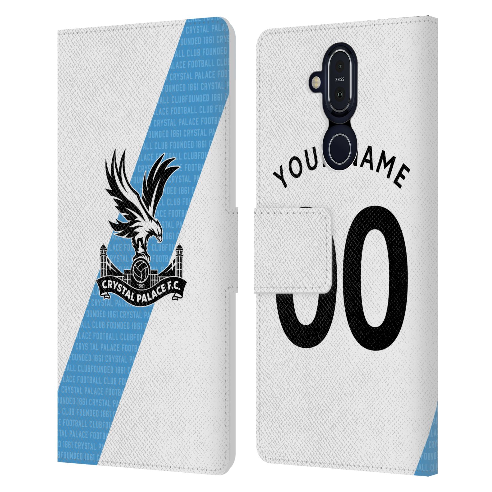 CUSTOM CRYSTAL PALACE FOOTBALL CLUB 2023/24 KIT LEATHER BOOK CASE NOKIA PHONES - 第 7/8 張圖片