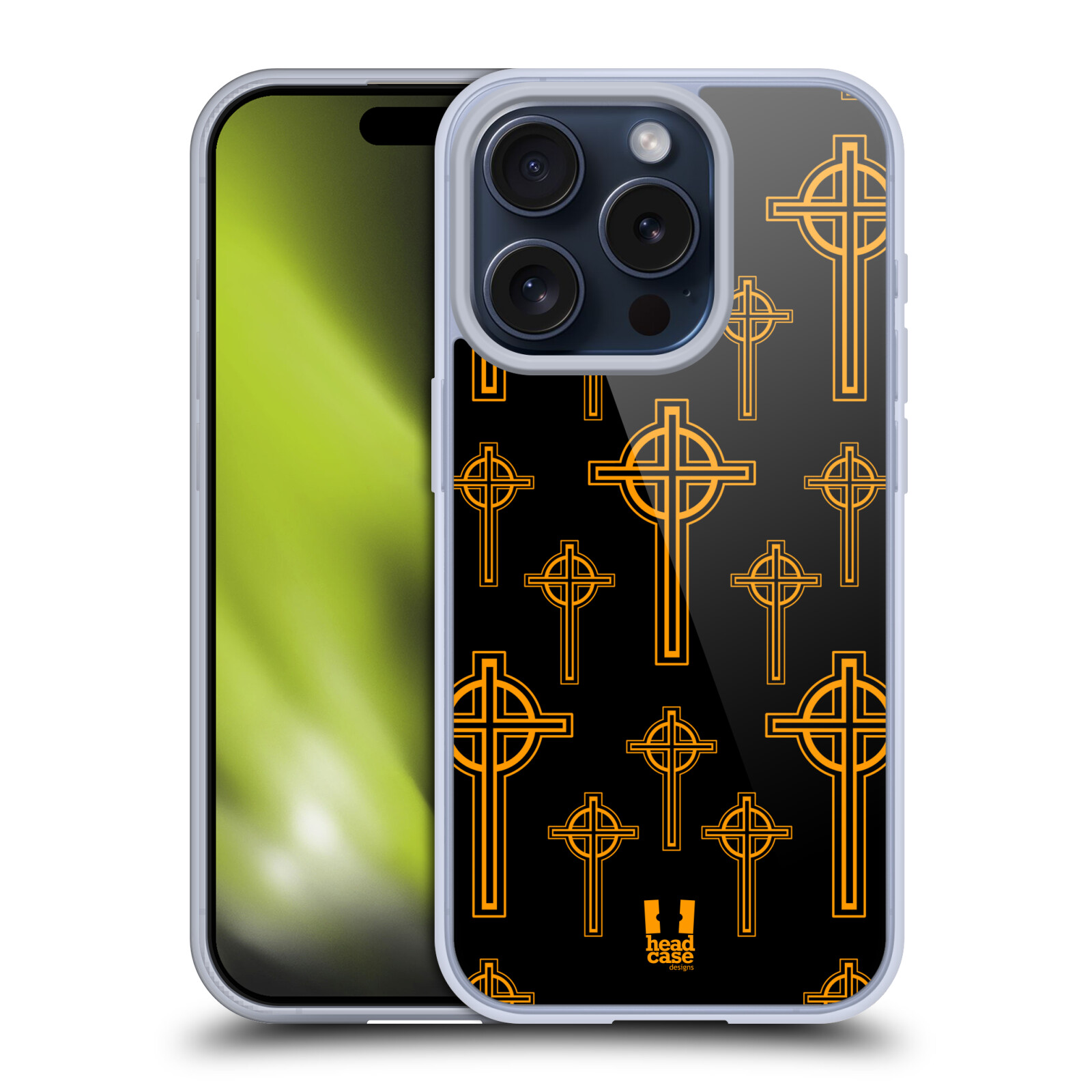 HEAD CASE DESIGNS CROSS PRINTS SOFT GEL CASE FOR APPLE iPHONE PHONES - Picture 8 of 15