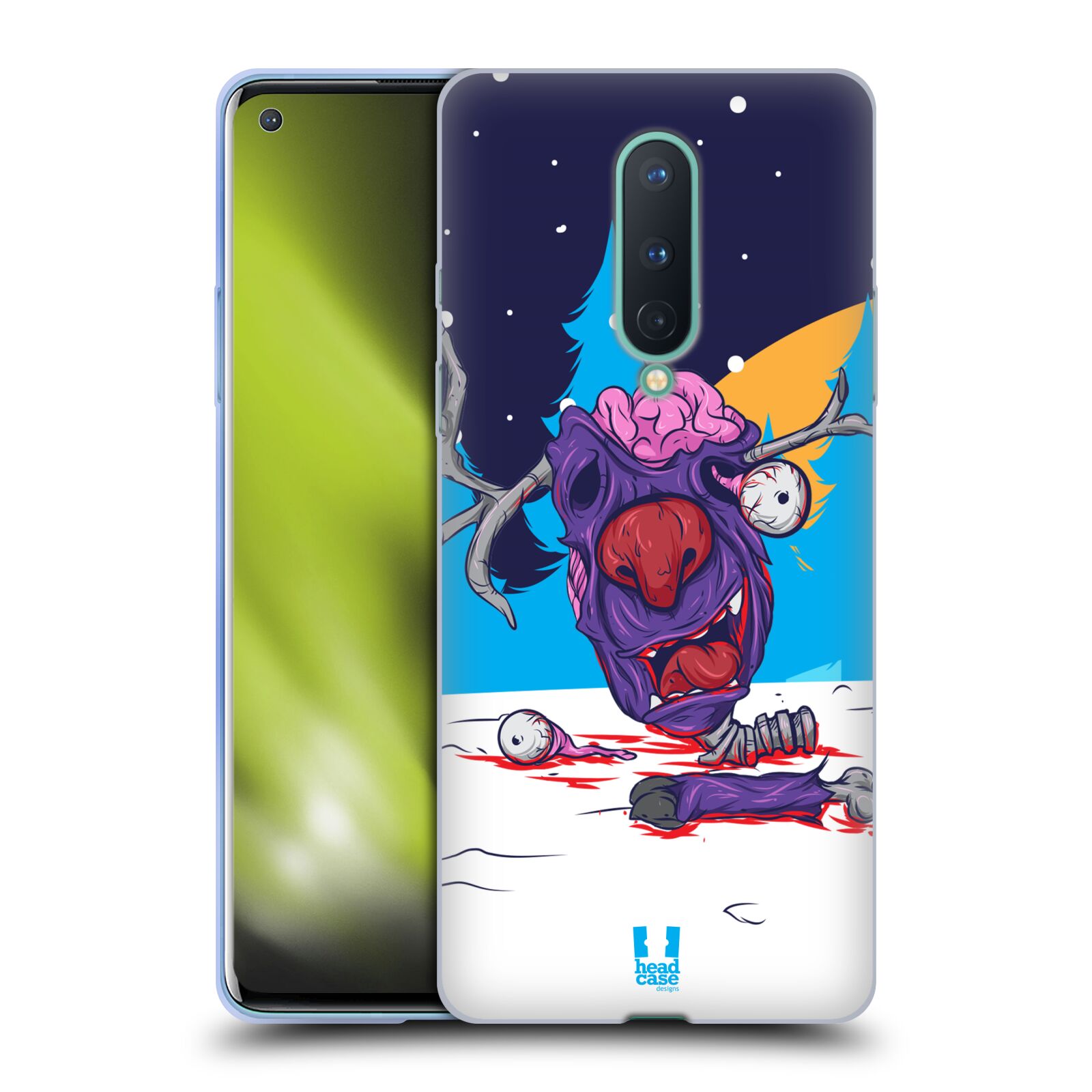 HEAD CASE DISEÑA CHRISTMAS ZOMBIES SOFT GEL CASE PARA TELÉFONOS GOOGLE ONEPLUS - Imagen 9 de 10